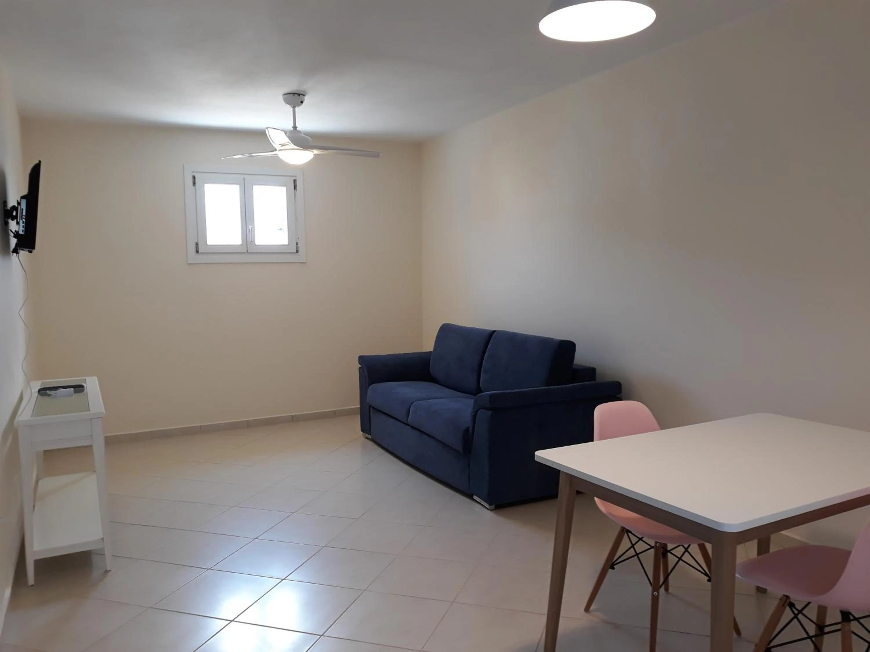 Living room in Monolithos Villas