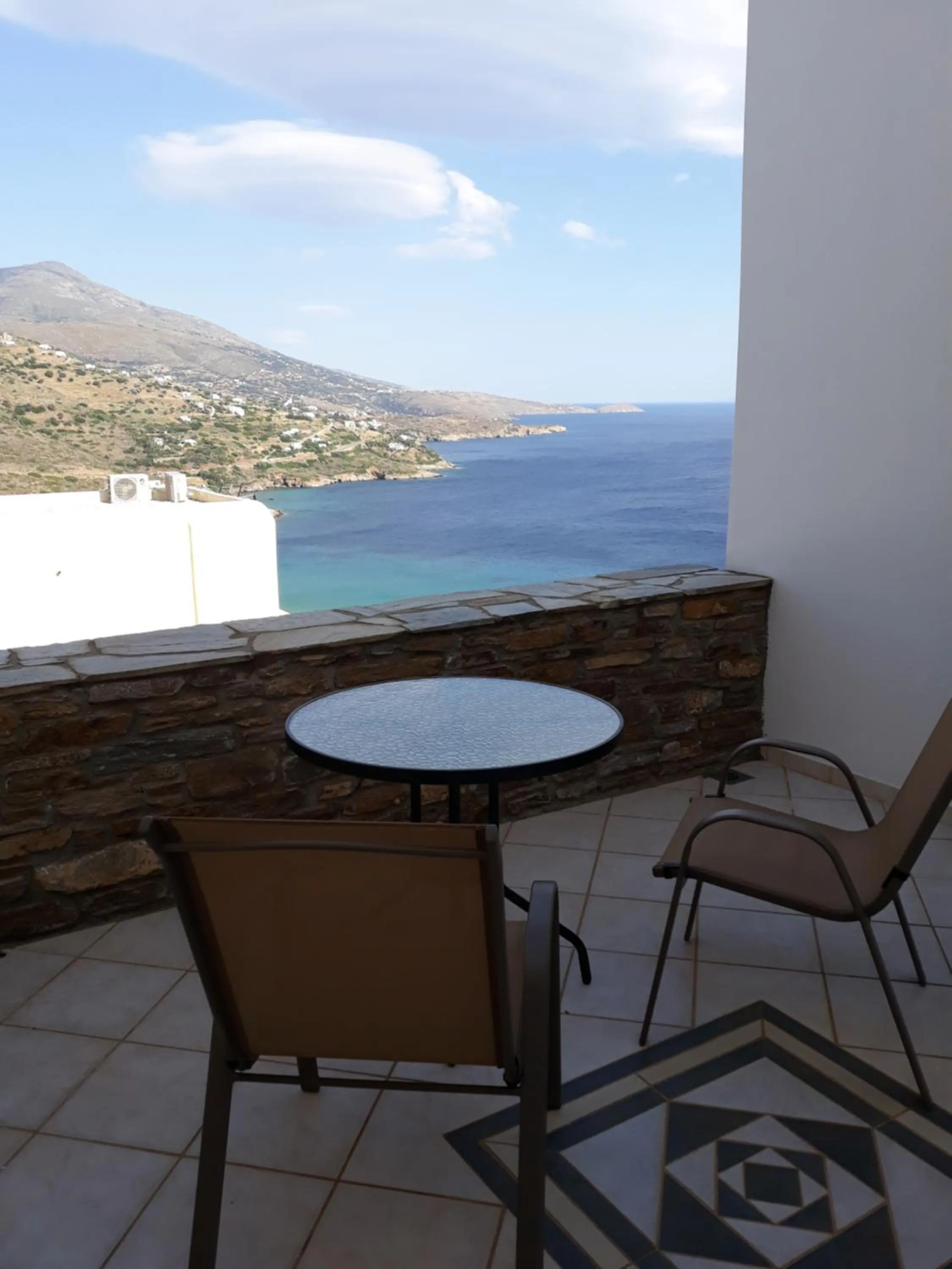 Balcony/Terrace in Monolithos Villas