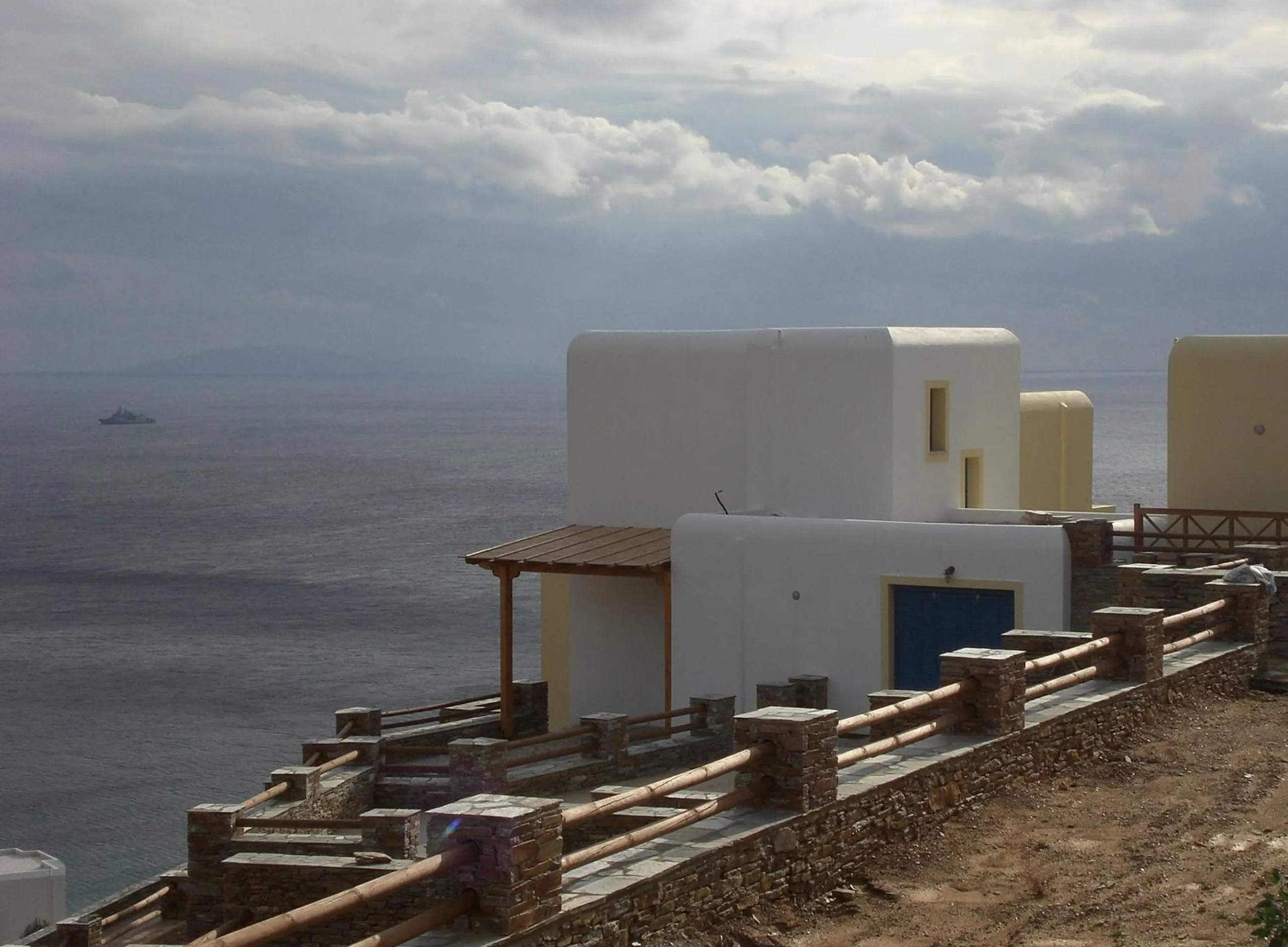 Winter in Monolithos Villas