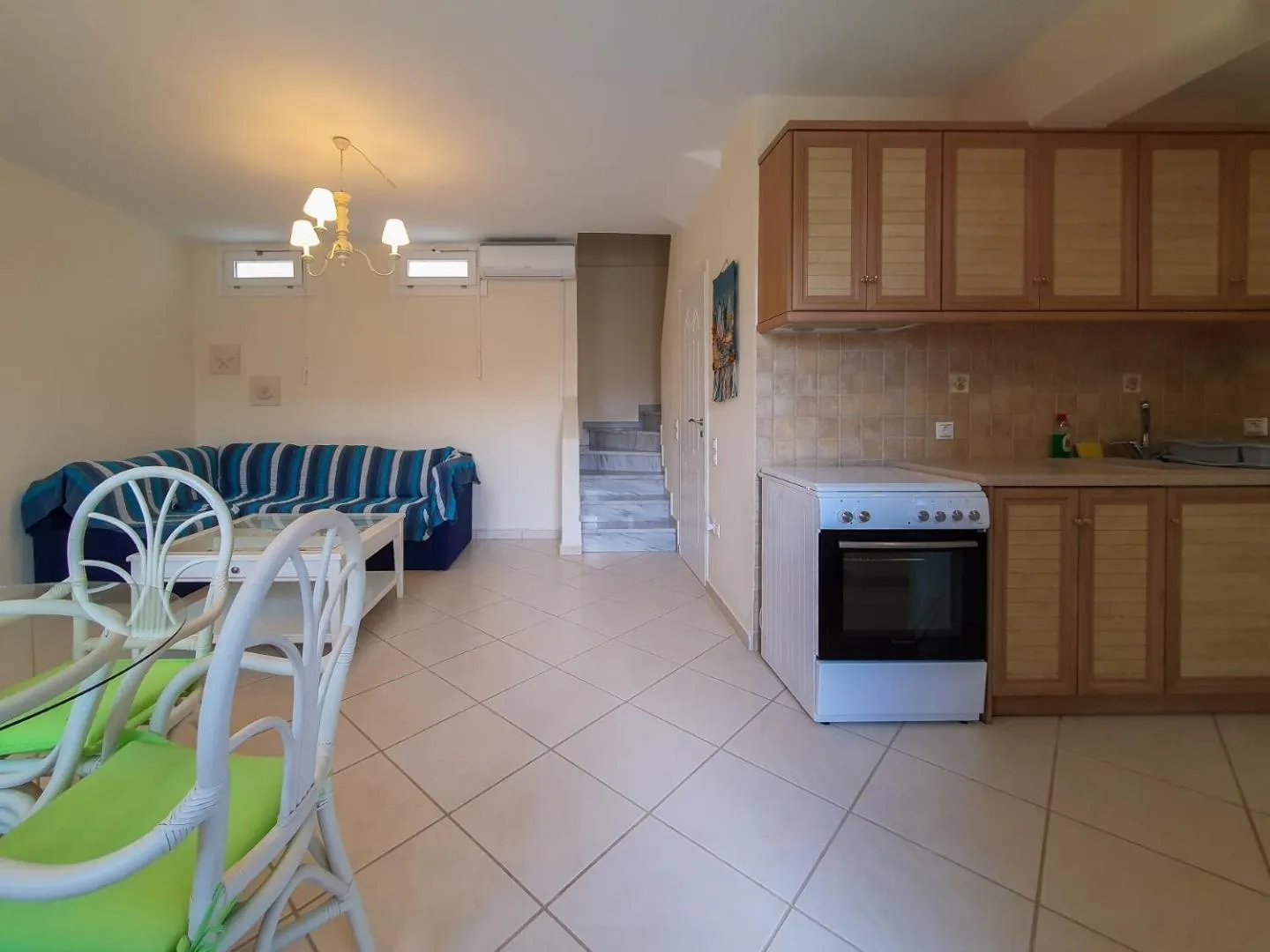 Kitchen or kitchenette in Monolithos Villas