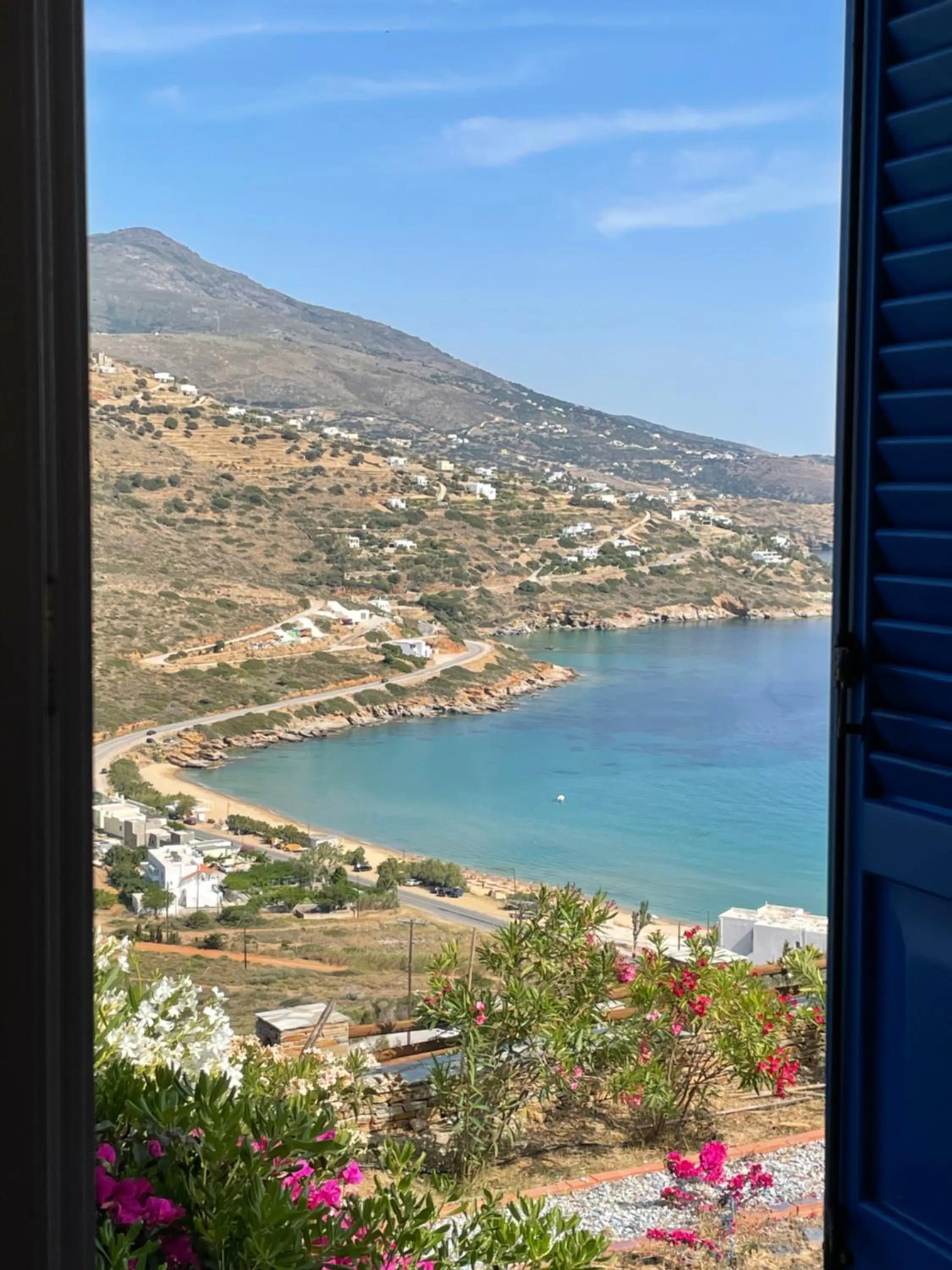 View (from property/room) in Monolithos Villas