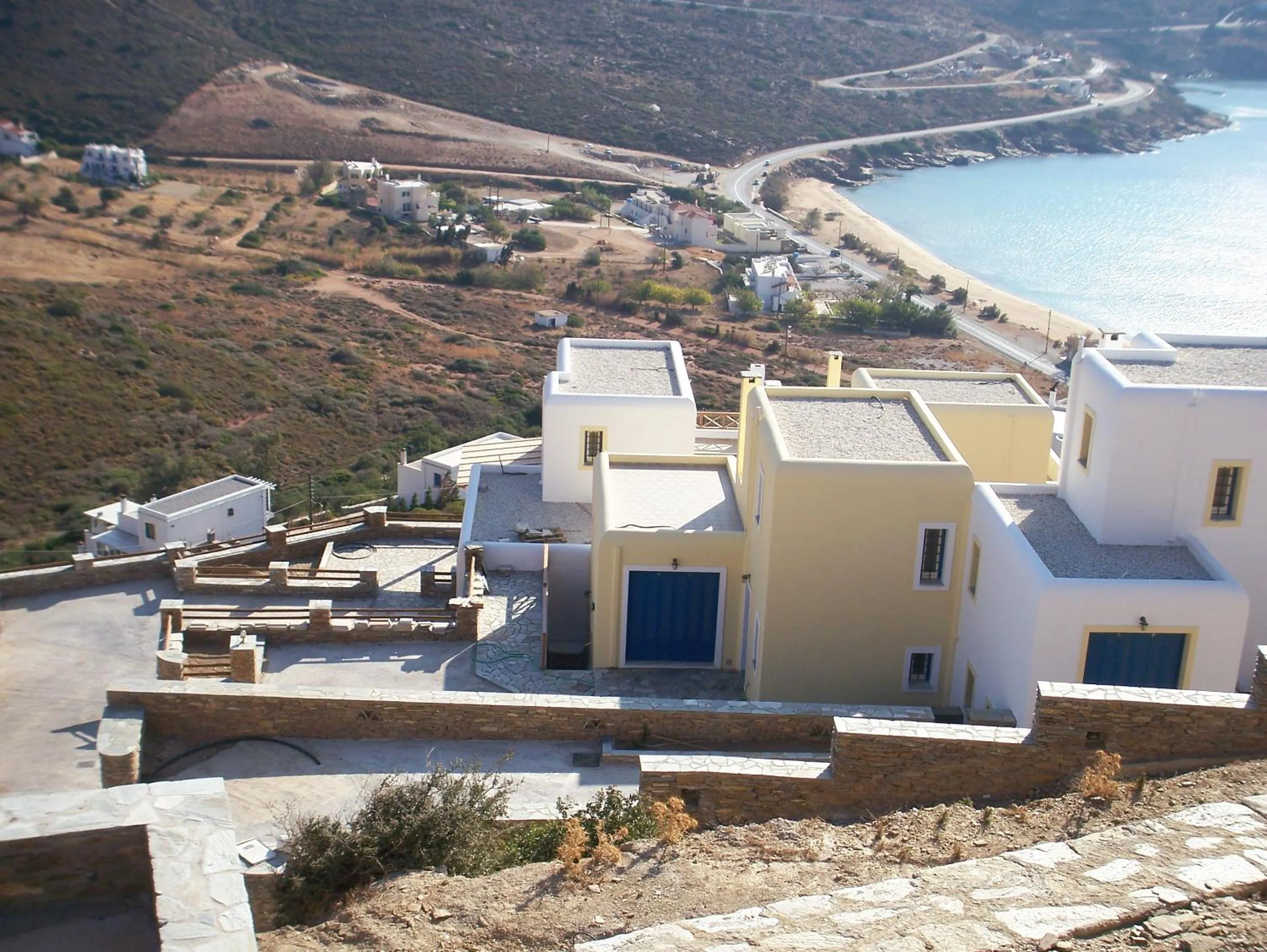 Property building in Monolithos Villas