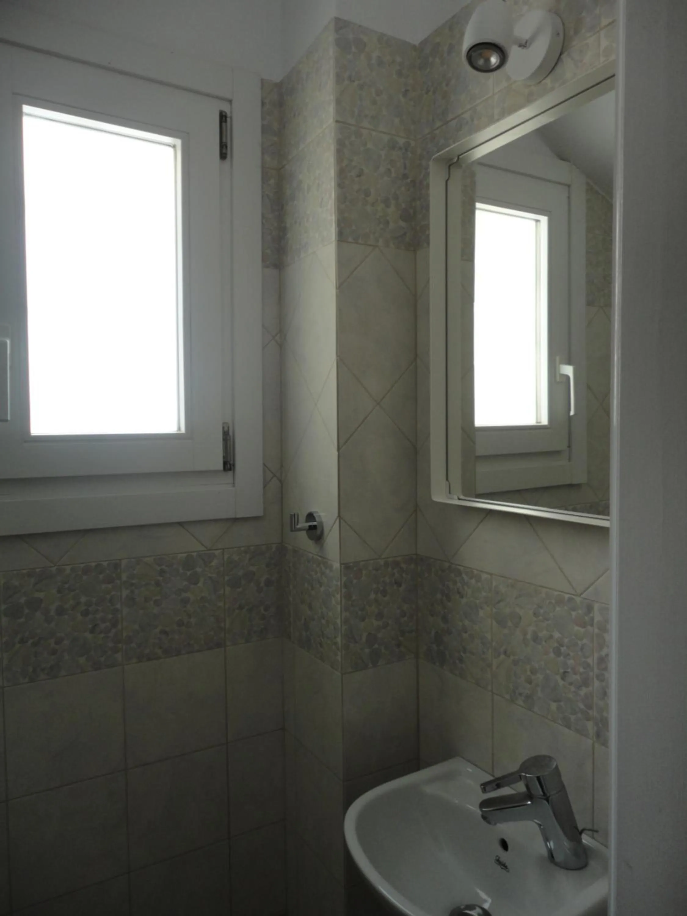 Bathroom in Monolithos Villas