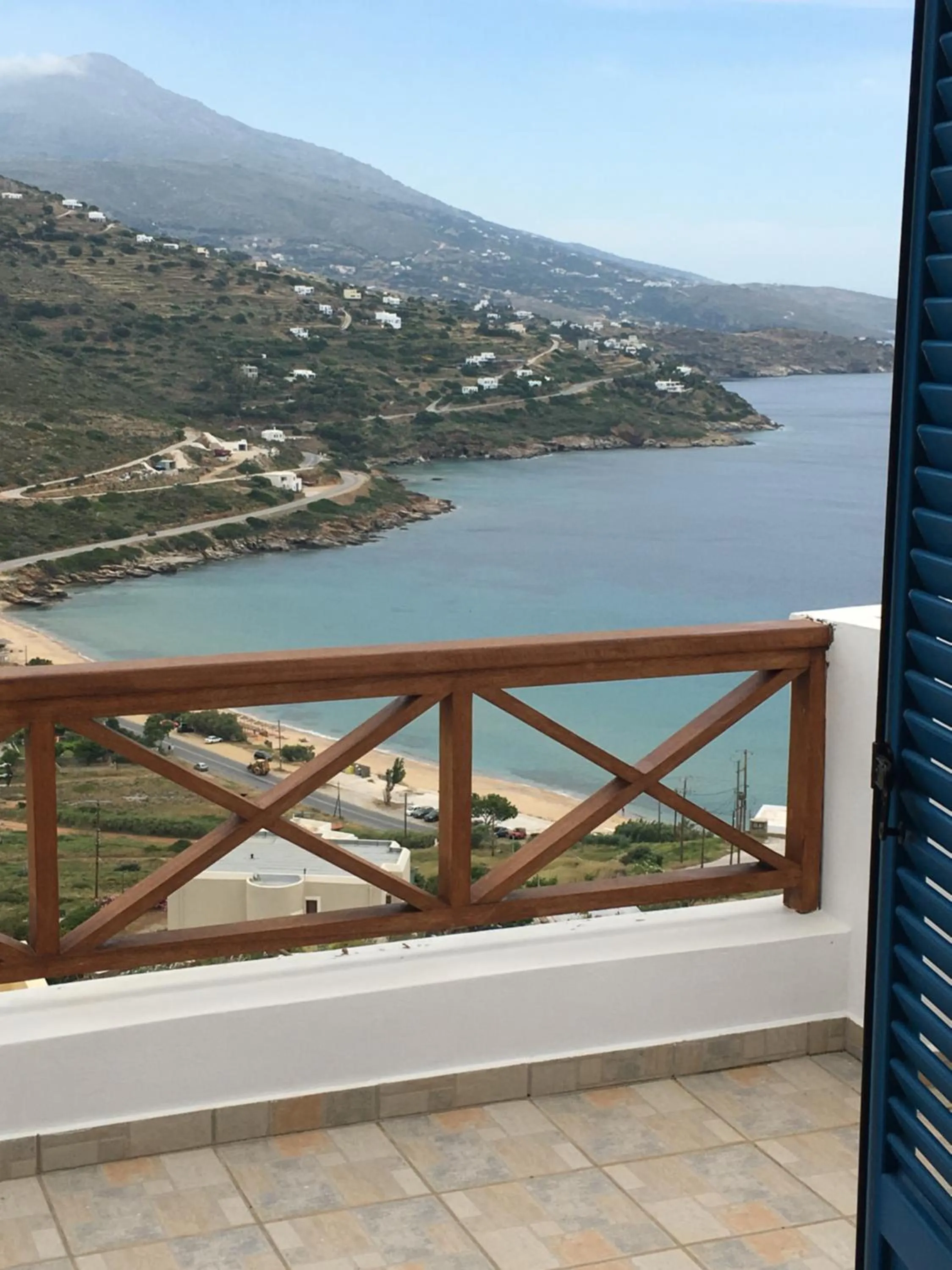 Balcony/Terrace in Monolithos Villas