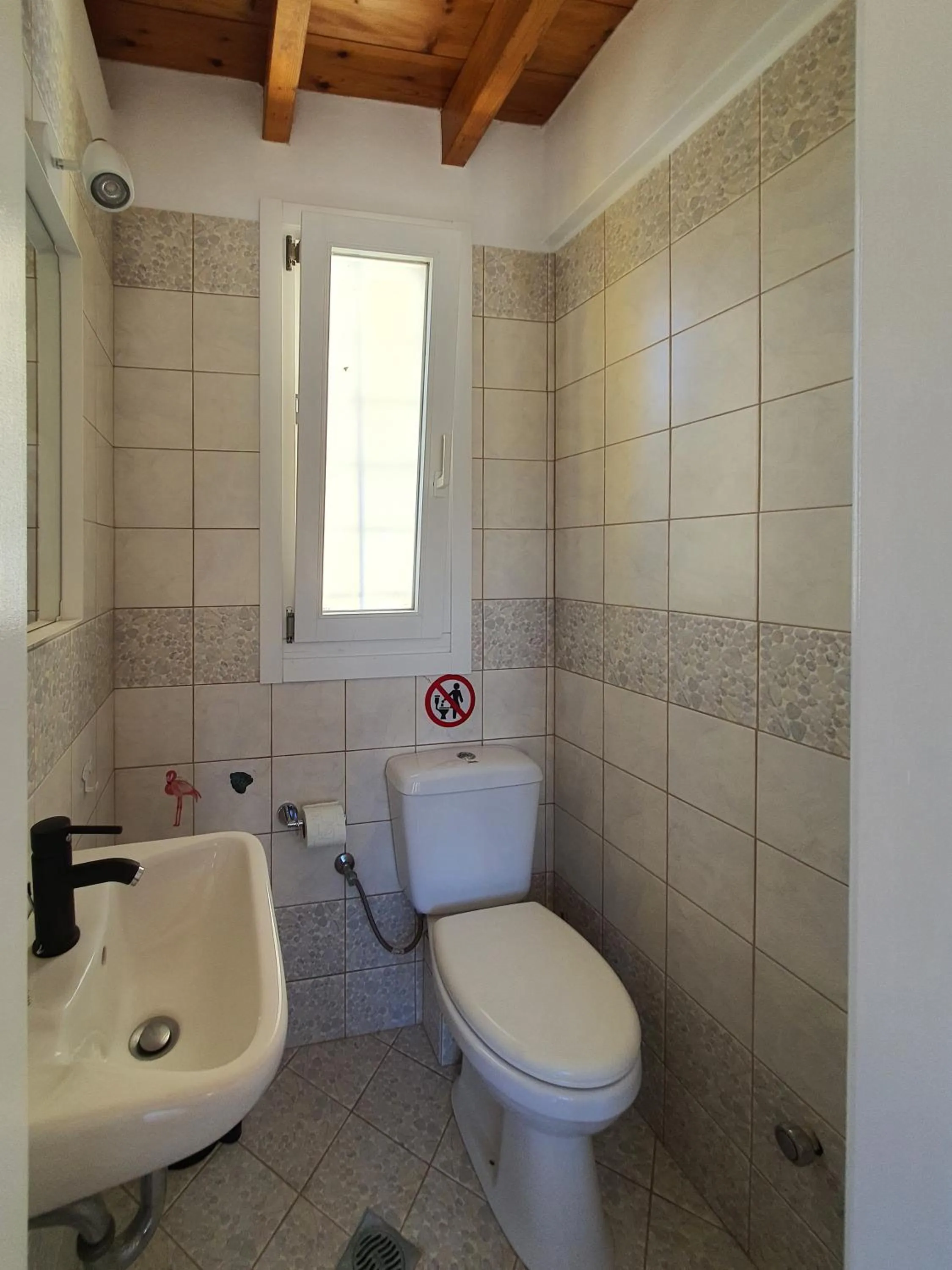 Bathroom in Monolithos Villas