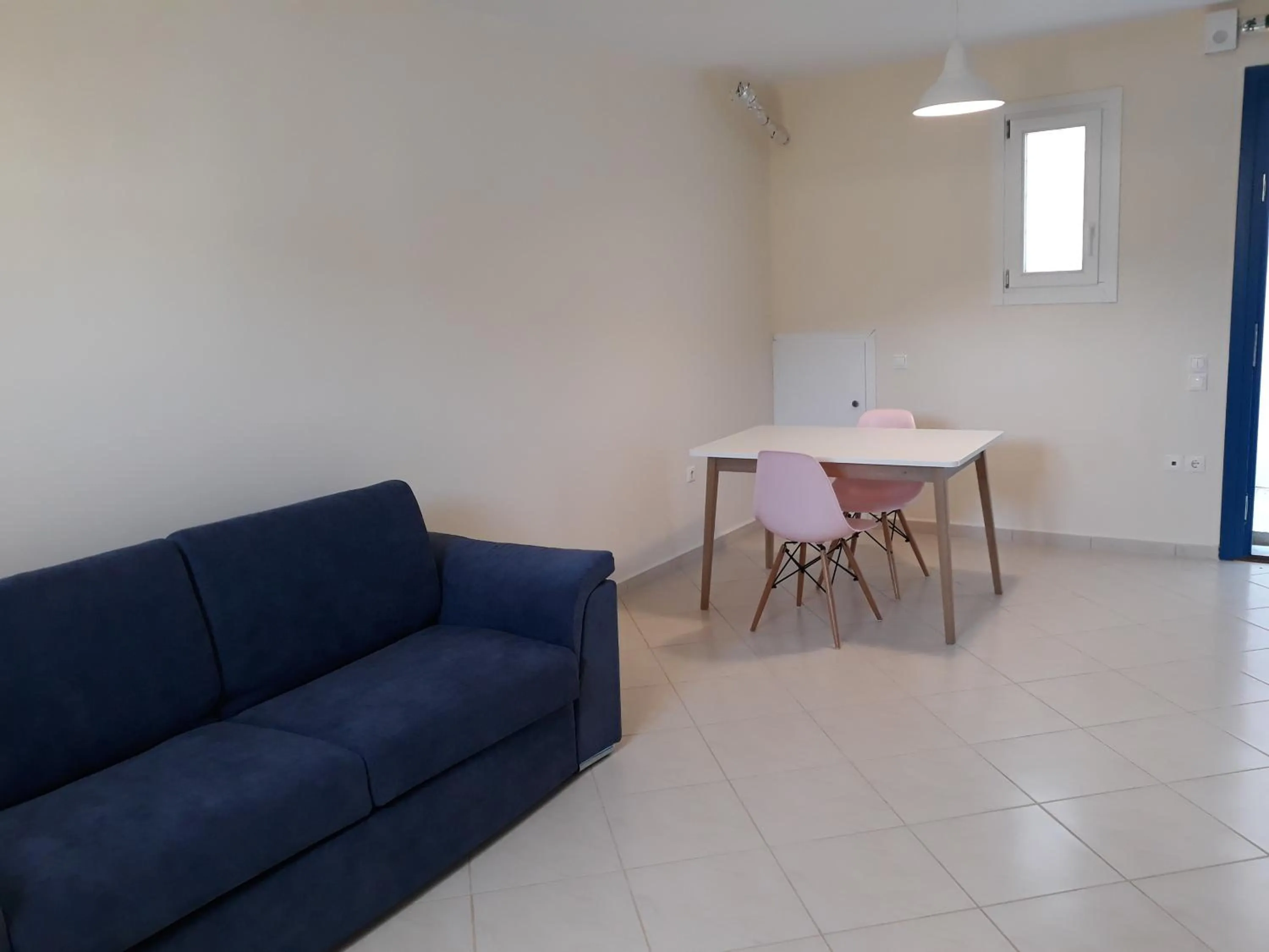 Living room in Monolithos Villas