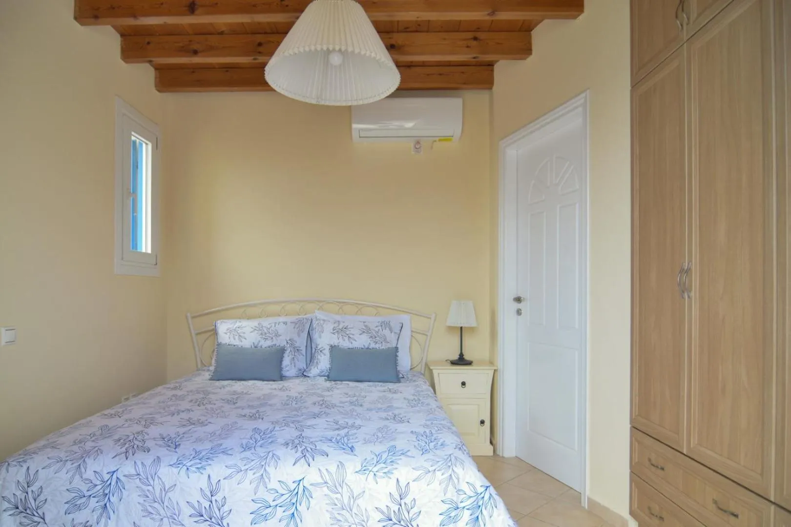 Bed in Monolithos Villas
