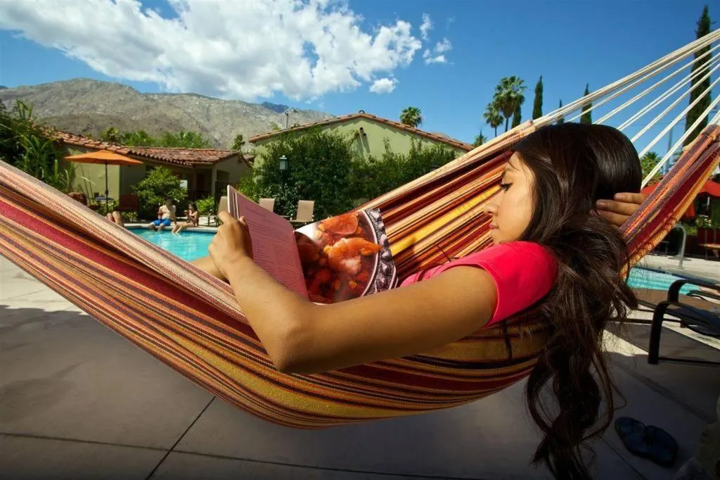 Decorative detail in Los Arboles Hotel