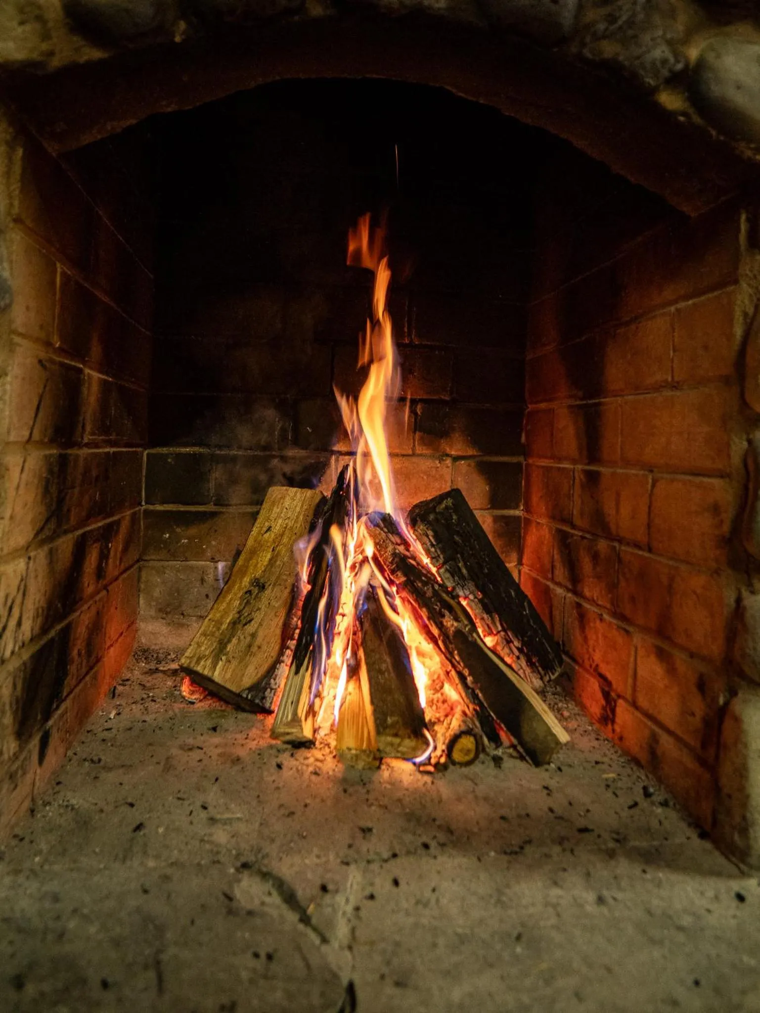 fireplace in Sumda Konaklar