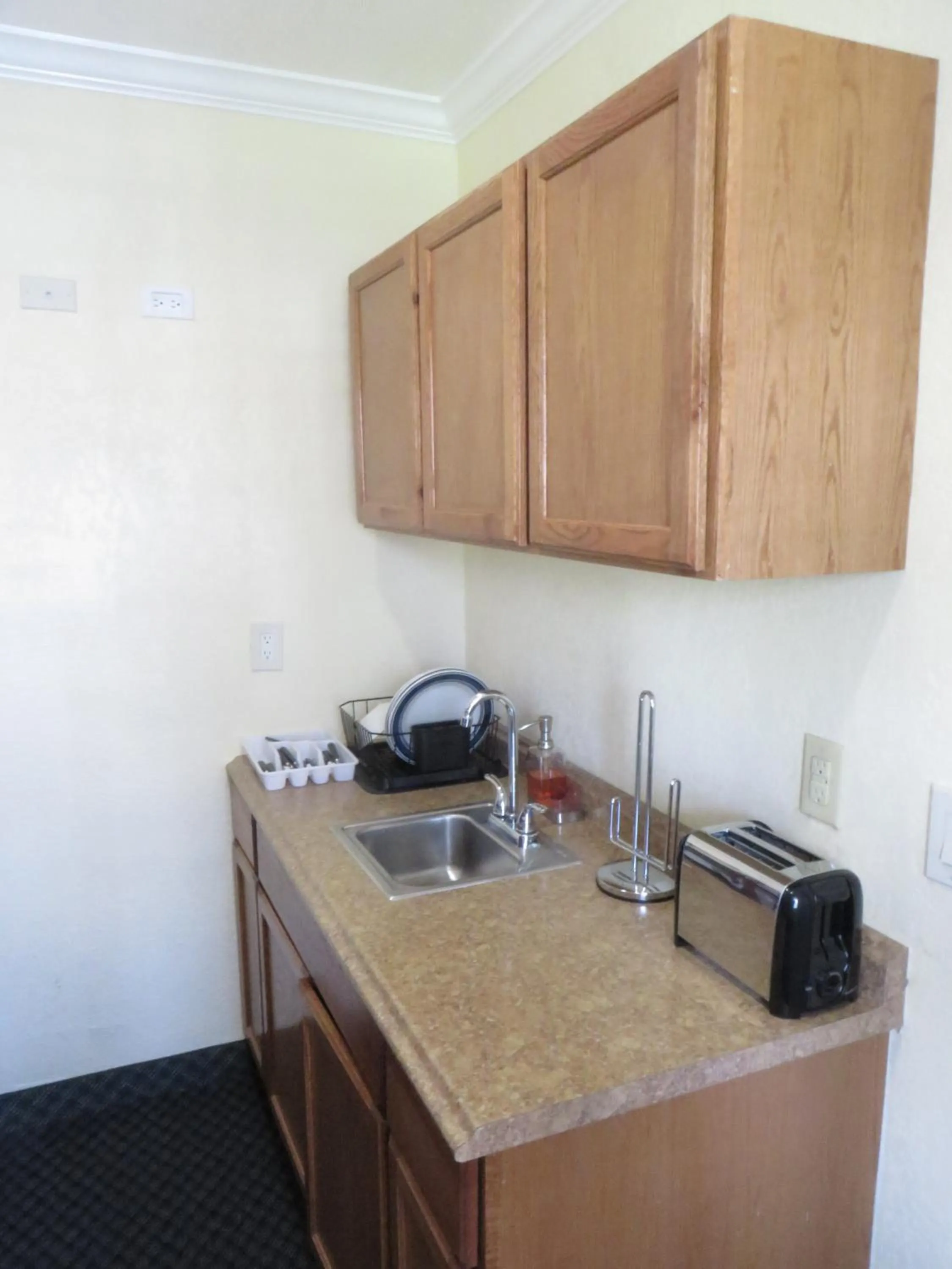 Kitchen or kitchenette in Best Inn & Suites