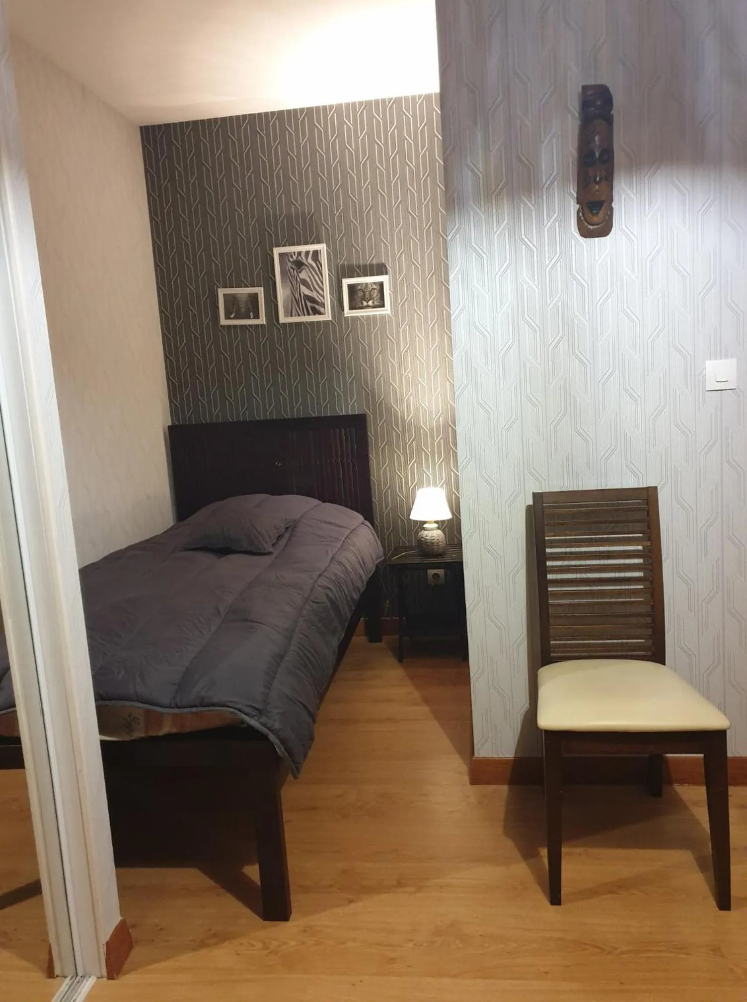 Bed in AU FIL DES LACS