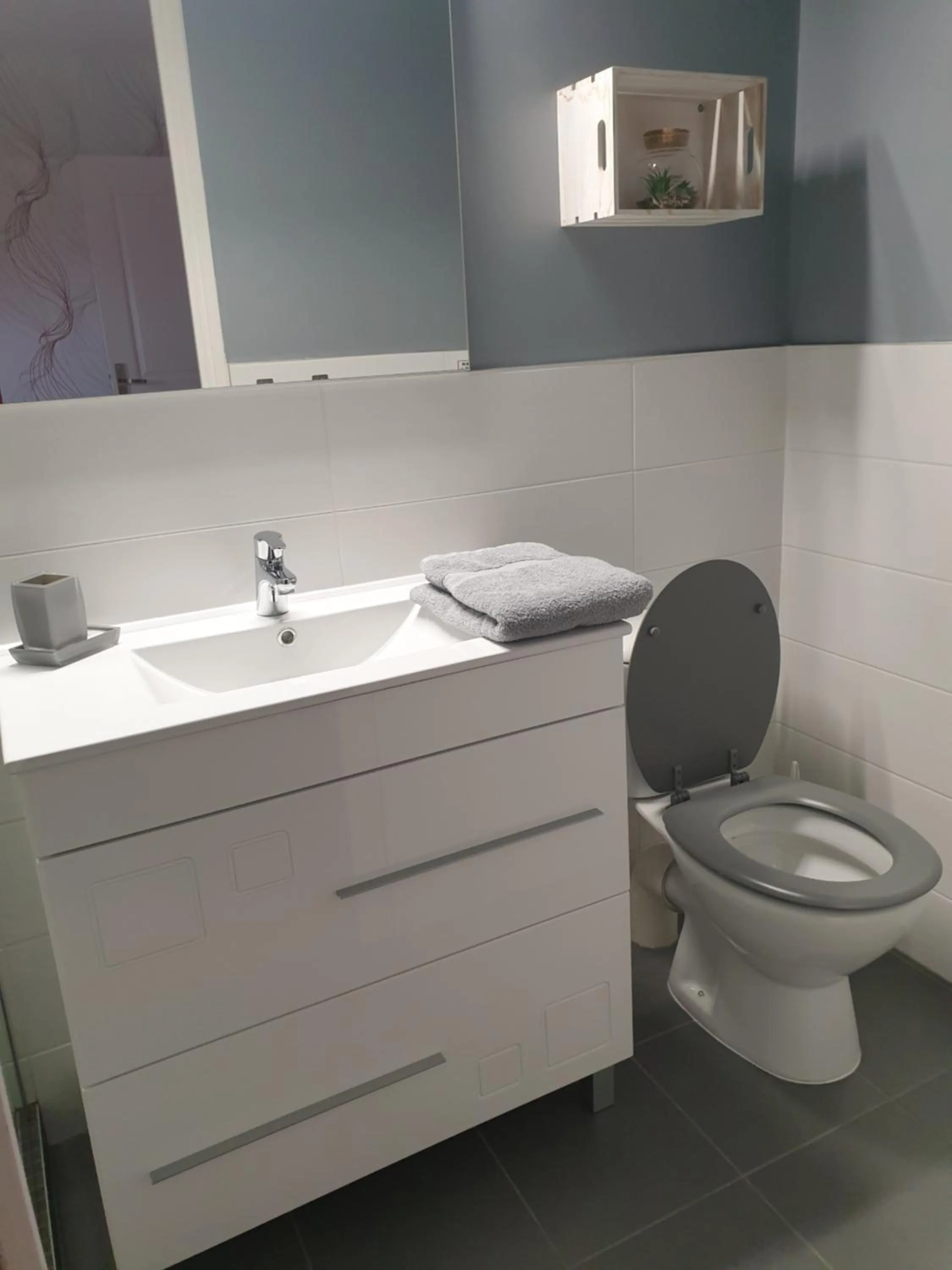 Bathroom in AU FIL DES LACS