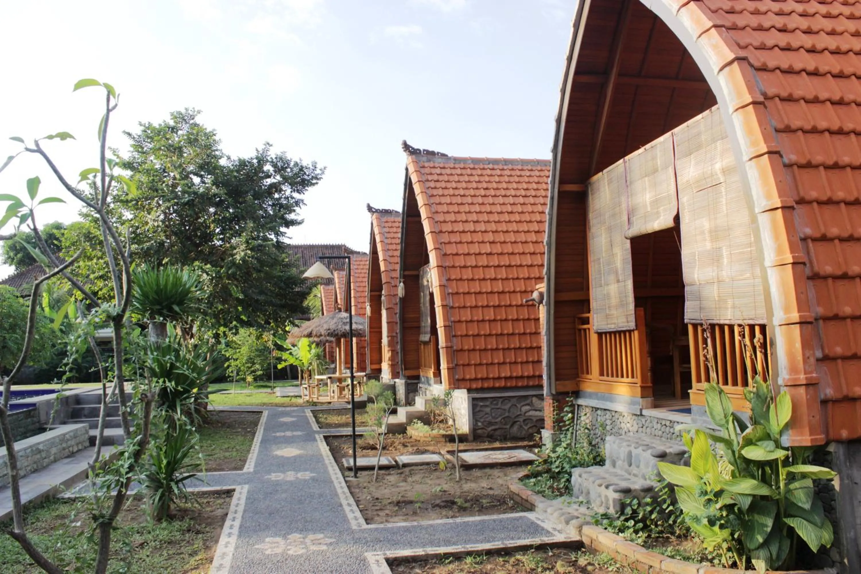 Property building in Kubu Padi Wooden House