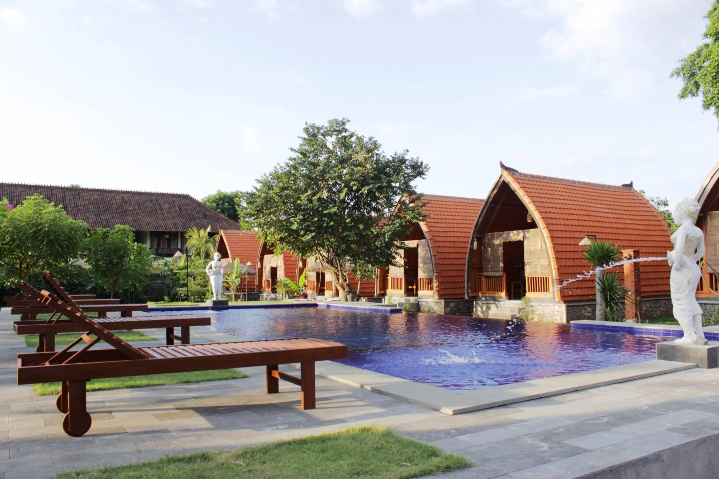 Property building in Kubu Padi Wooden House