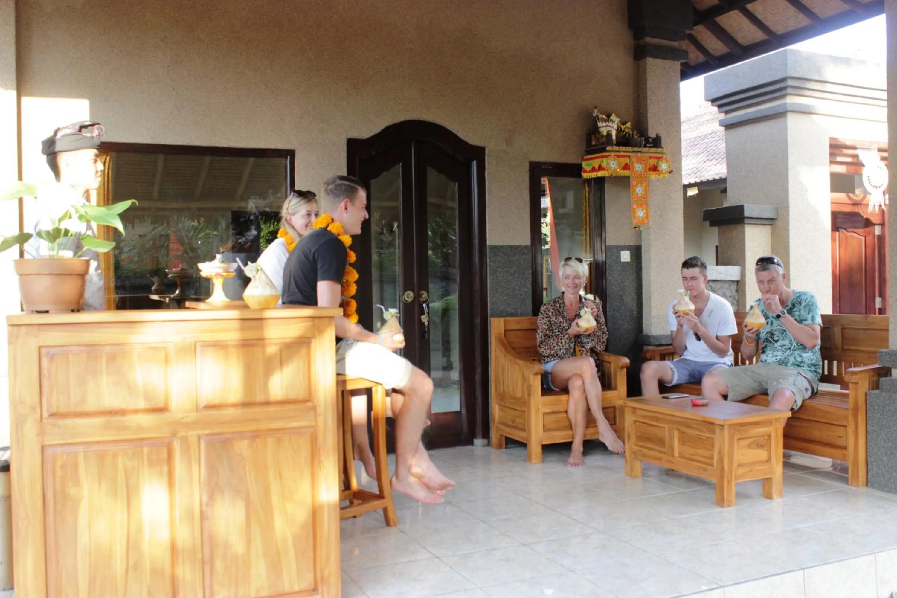 Staff in Kubu Padi Wooden House