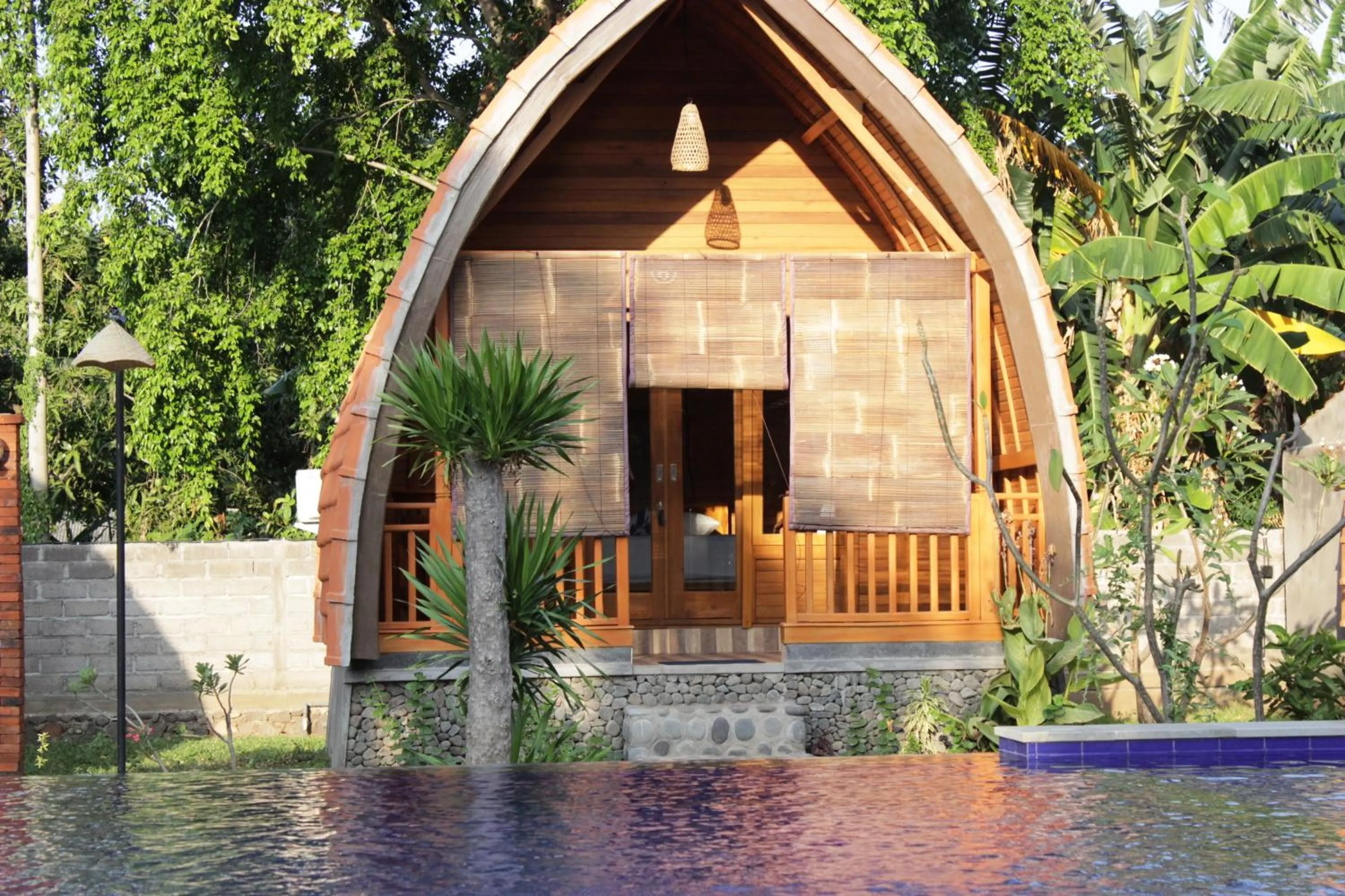 Property building in Kubu Padi Wooden House