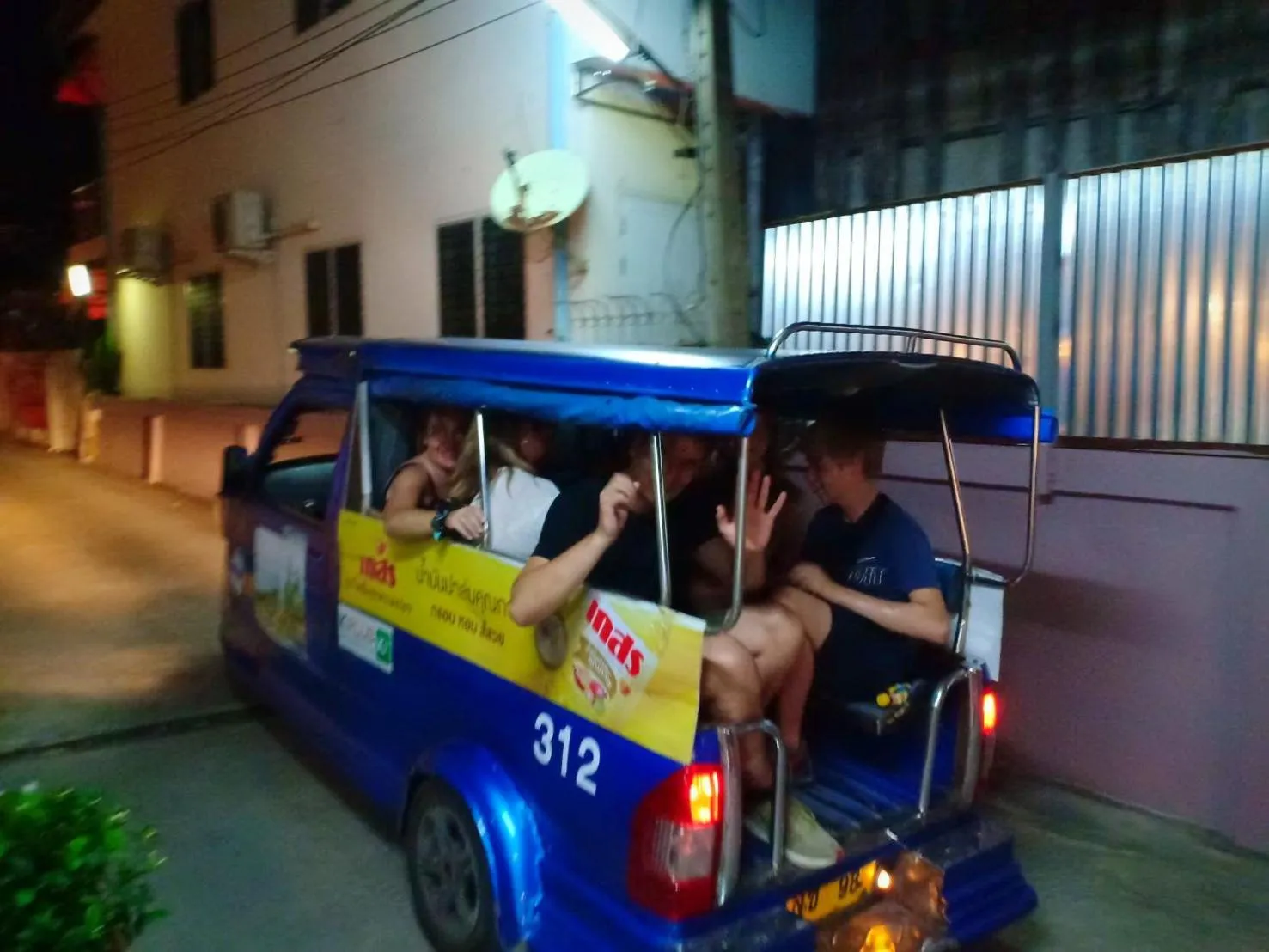 group of guests in Siri Guesthouse