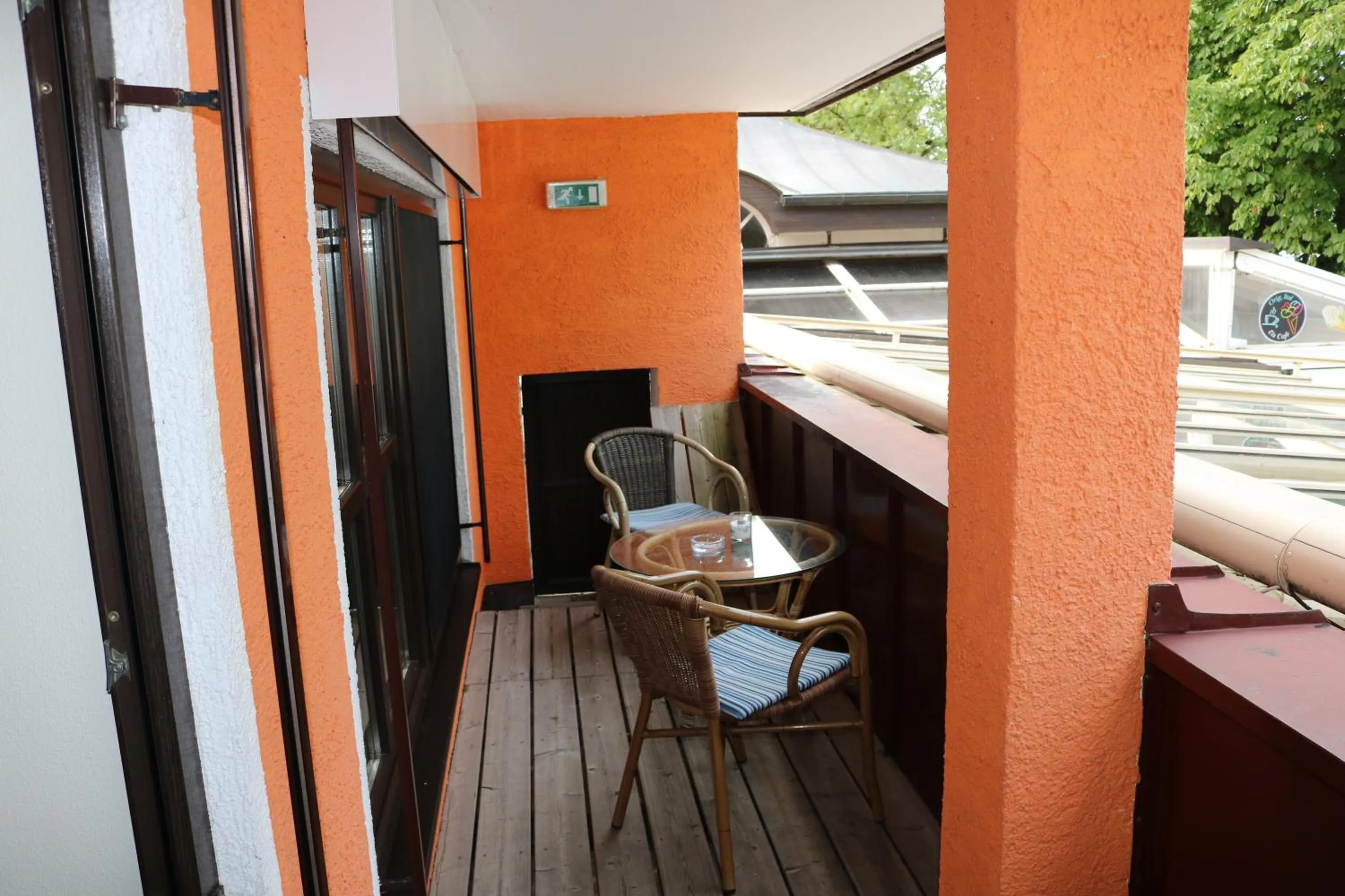 Balcony/Terrace in Seehotel Pegasus