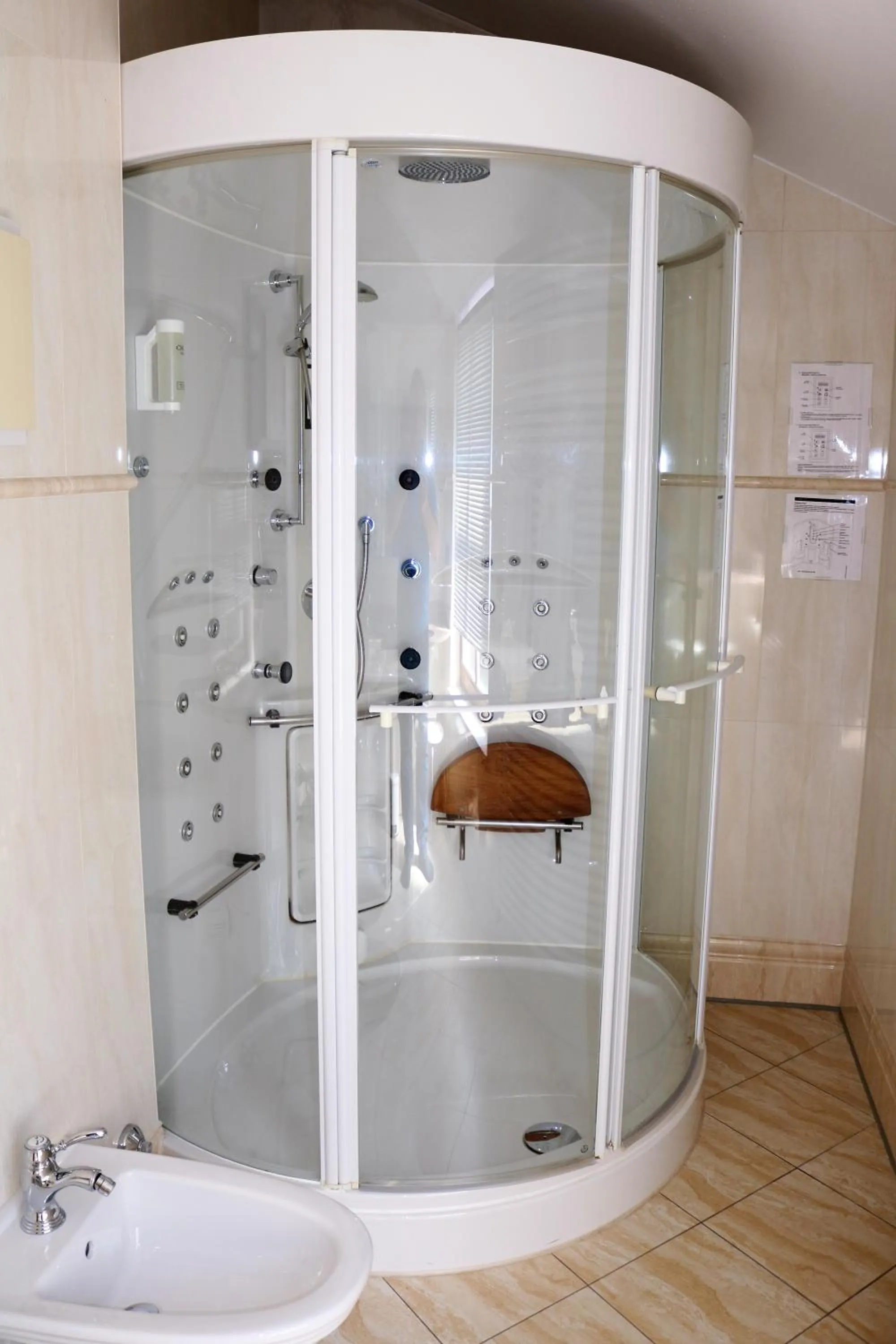 Shower in Seehotel Pegasus