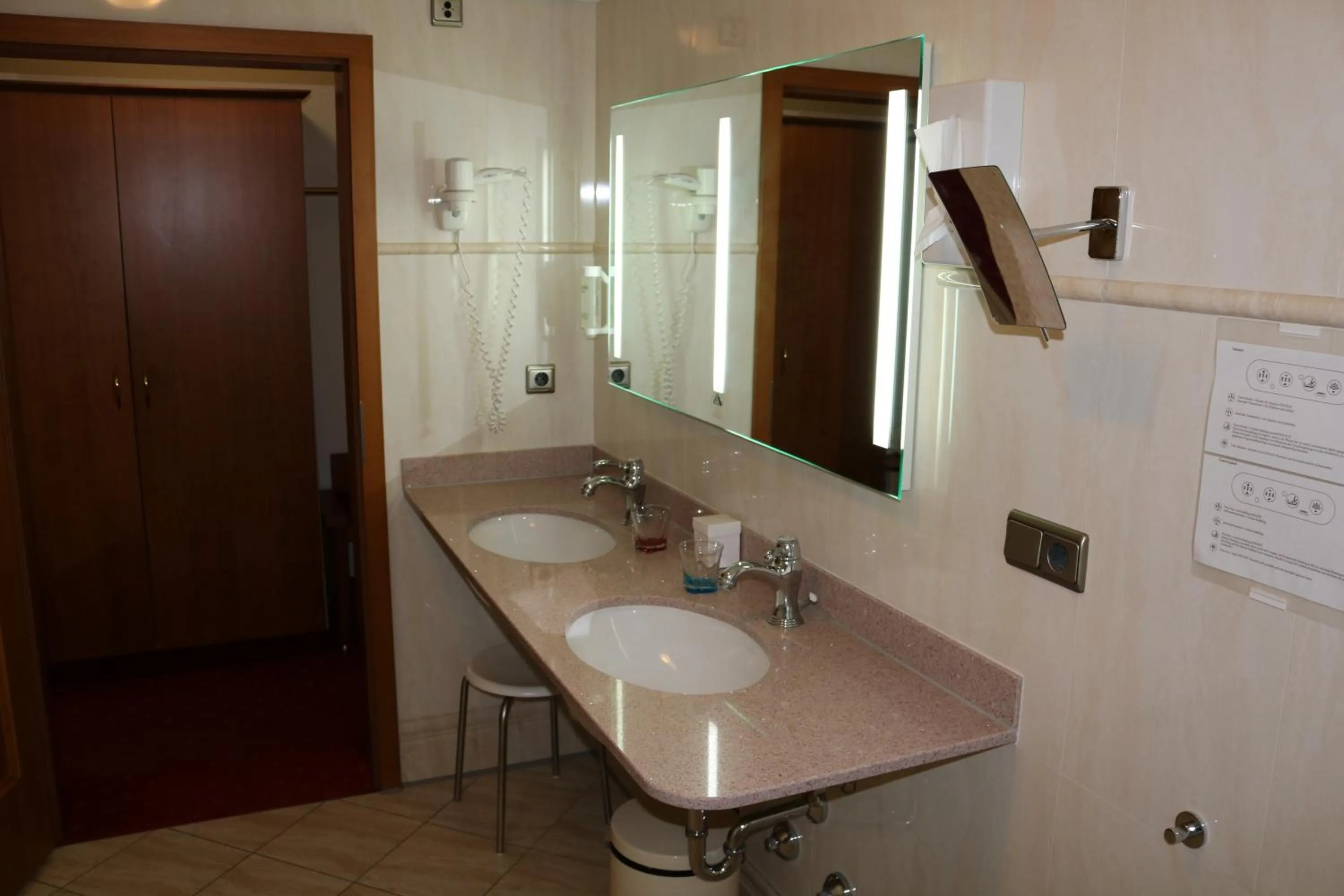 Bathroom in Seehotel Pegasus