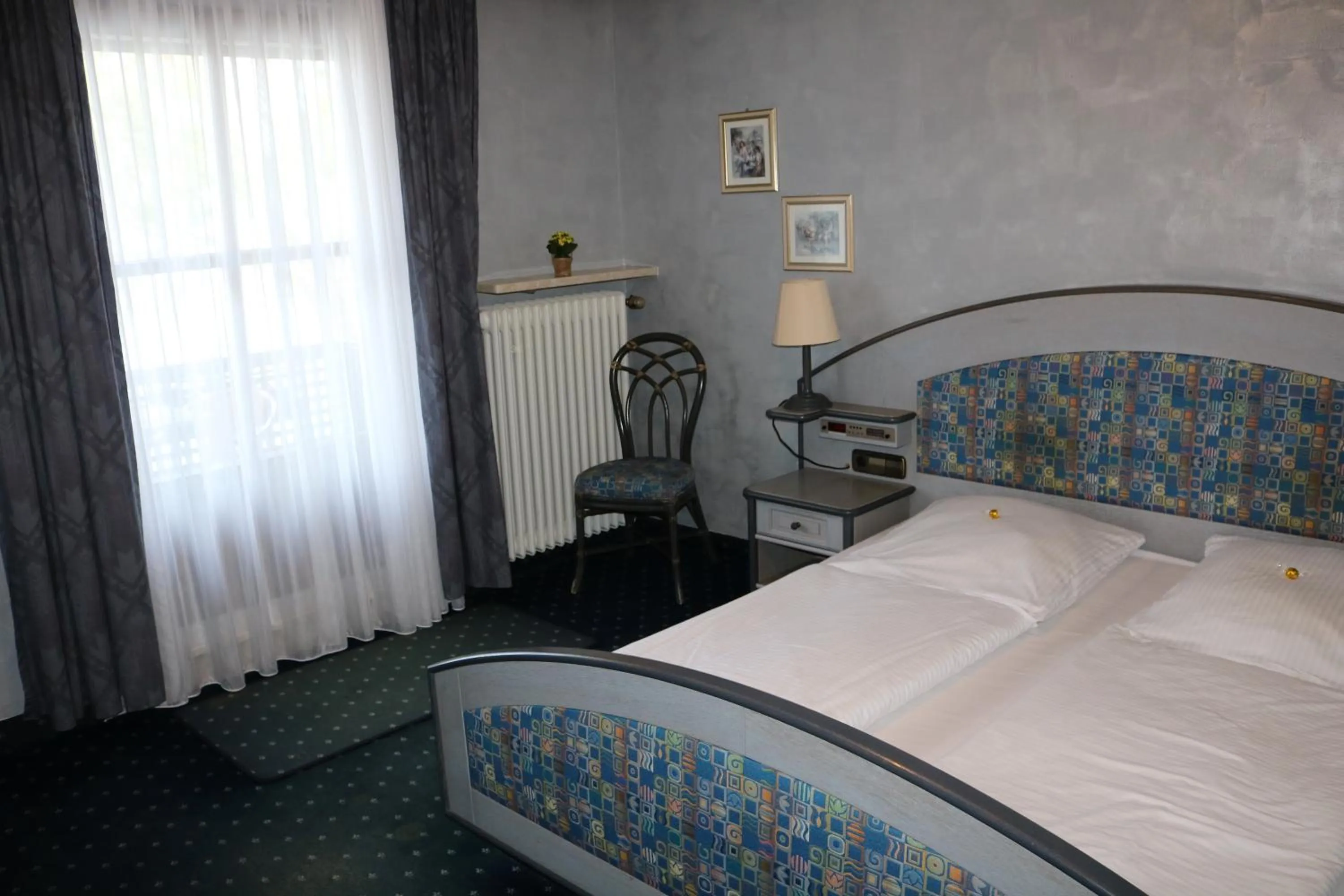 Bed in Seehotel Pegasus