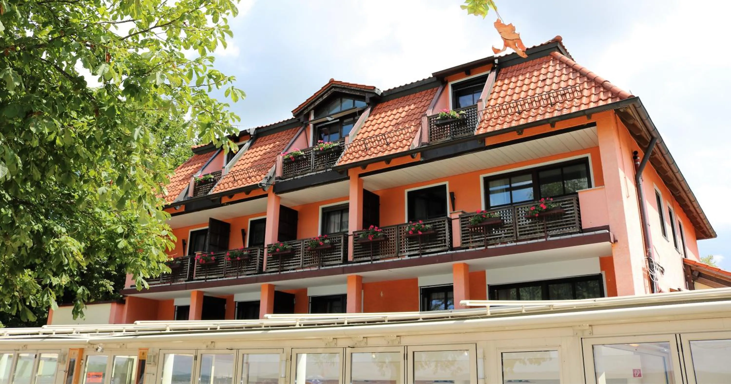 Property building in Seehotel Pegasus