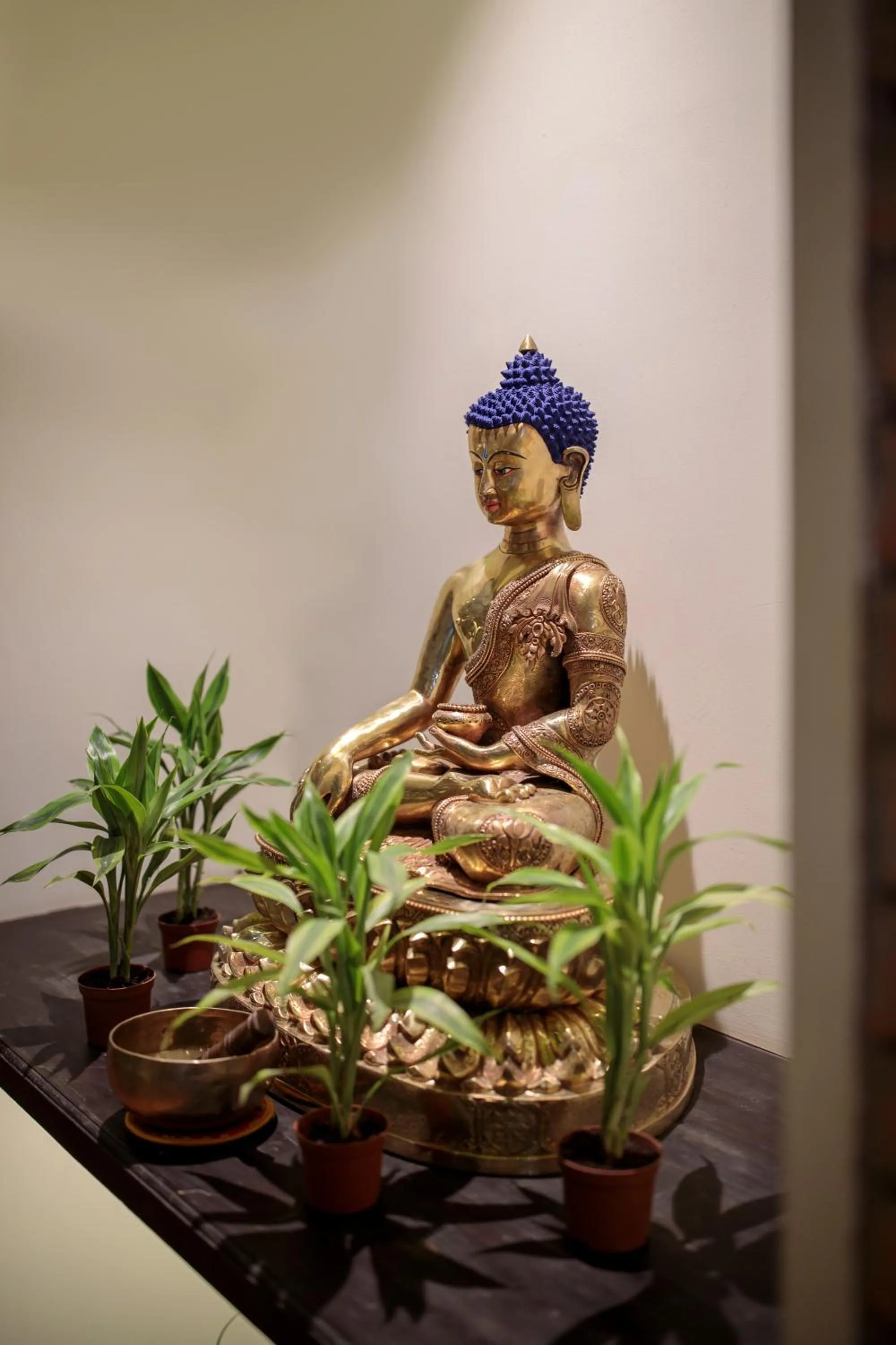 Decorative detail in Hotel Thamel House - 6 km from Boudhanath Stupa, Kathmandu