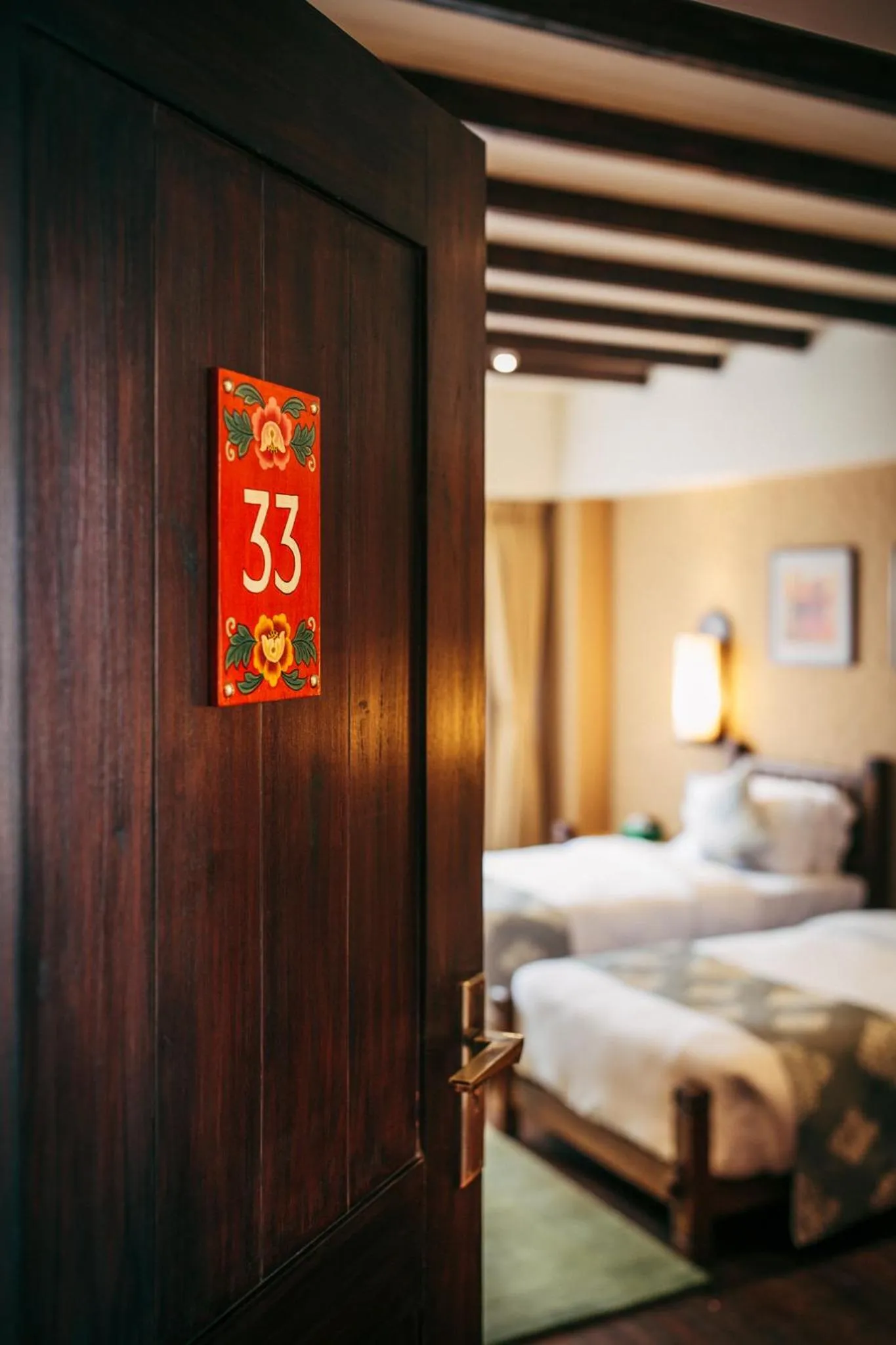 Bed in Hotel Thamel House - 6 km from Boudhanath Stupa, Kathmandu