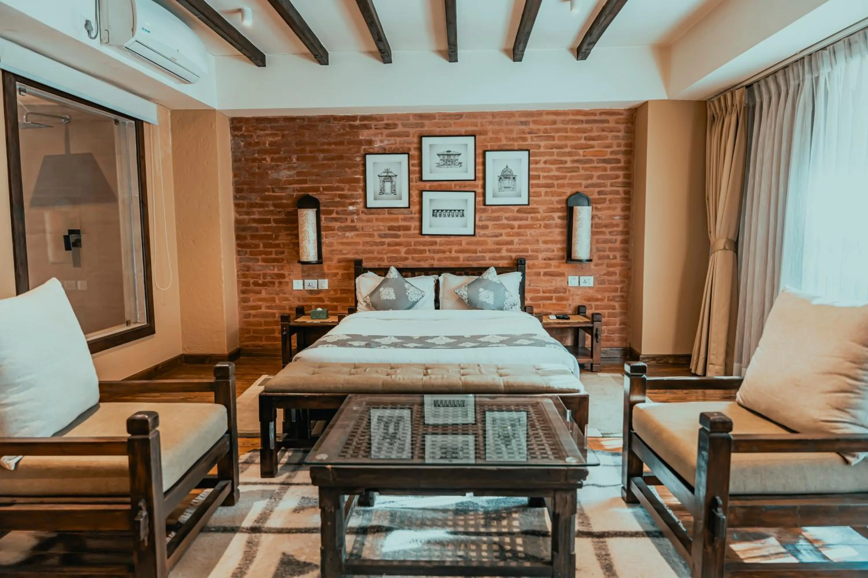 Bed in Hotel Thamel House - 6 km from Boudhanath Stupa, Kathmandu