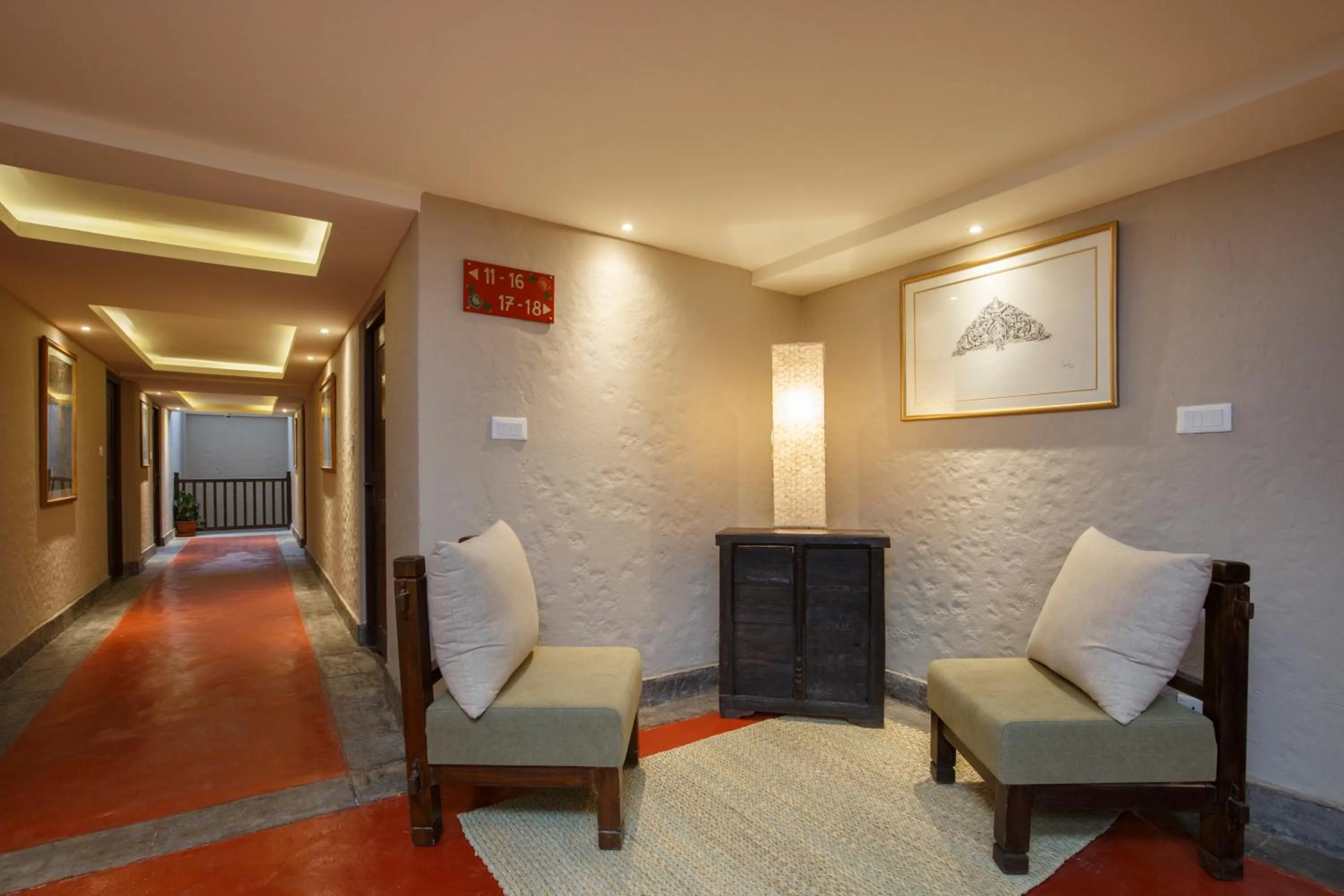 Lobby or reception in Hotel Thamel House - 6 km from Boudhanath Stupa, Kathmandu