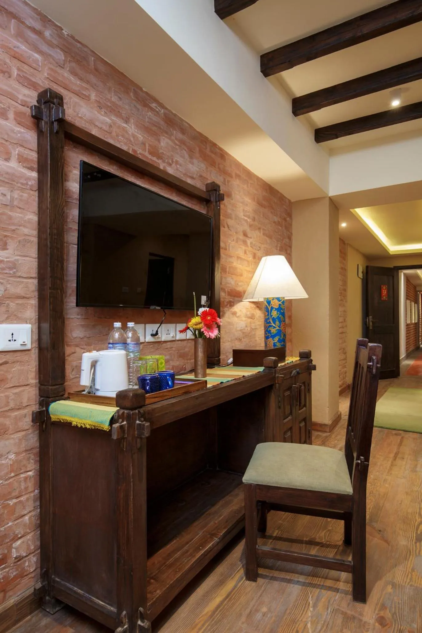 TV and multimedia in Hotel Thamel House - 6 km from Boudhanath Stupa, Kathmandu