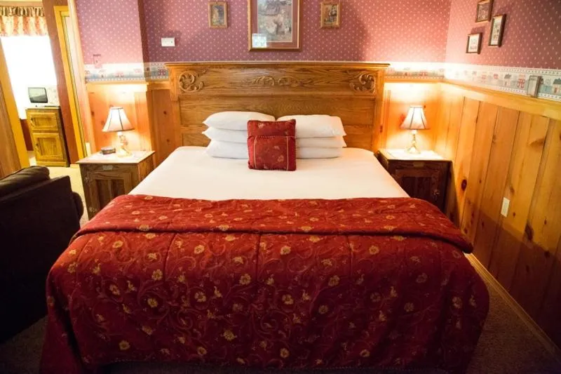 Bed in Cathy's Cottages