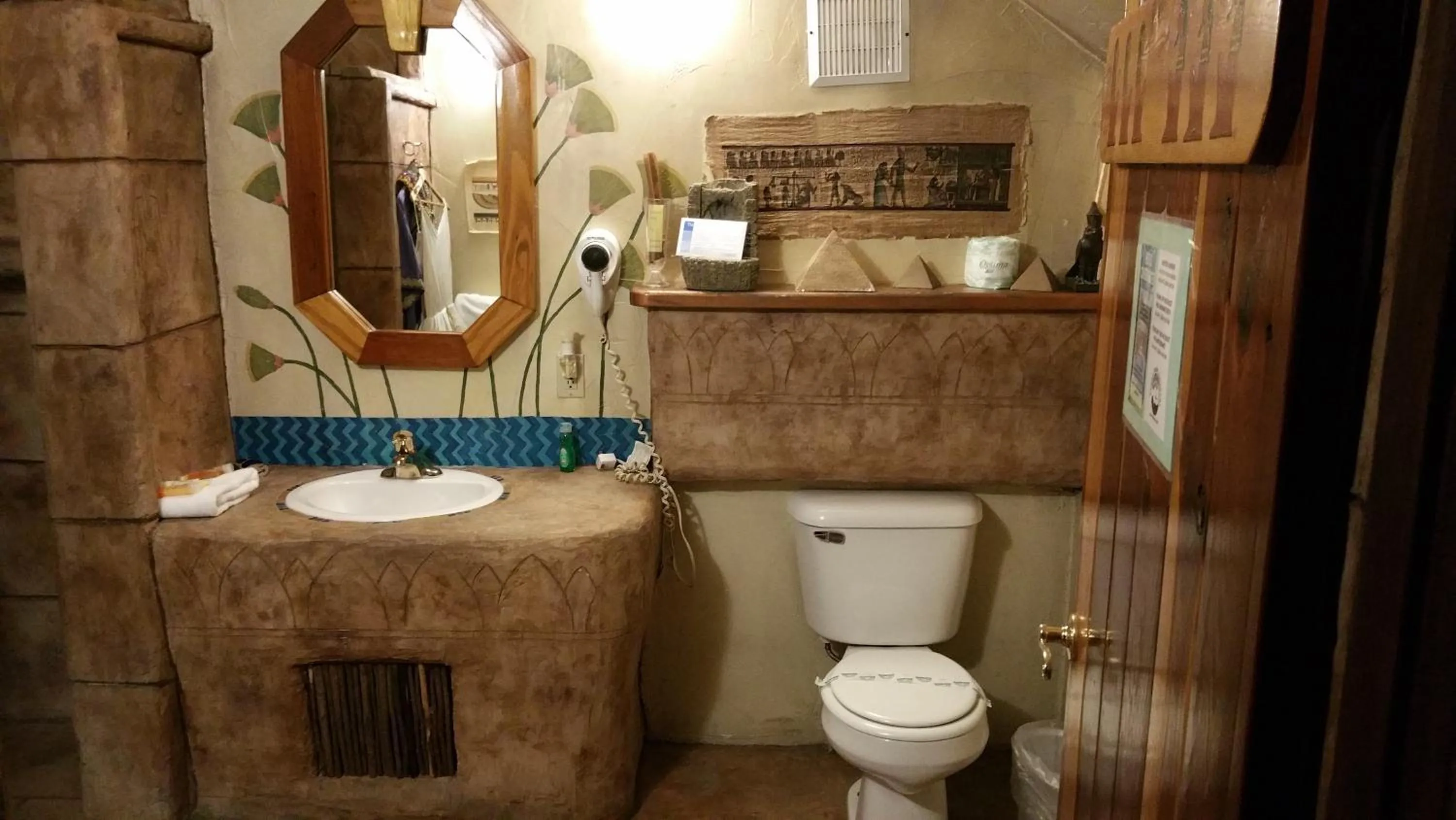 Toilet in Castle Wood Theme Cottages- COUPLES ONLY