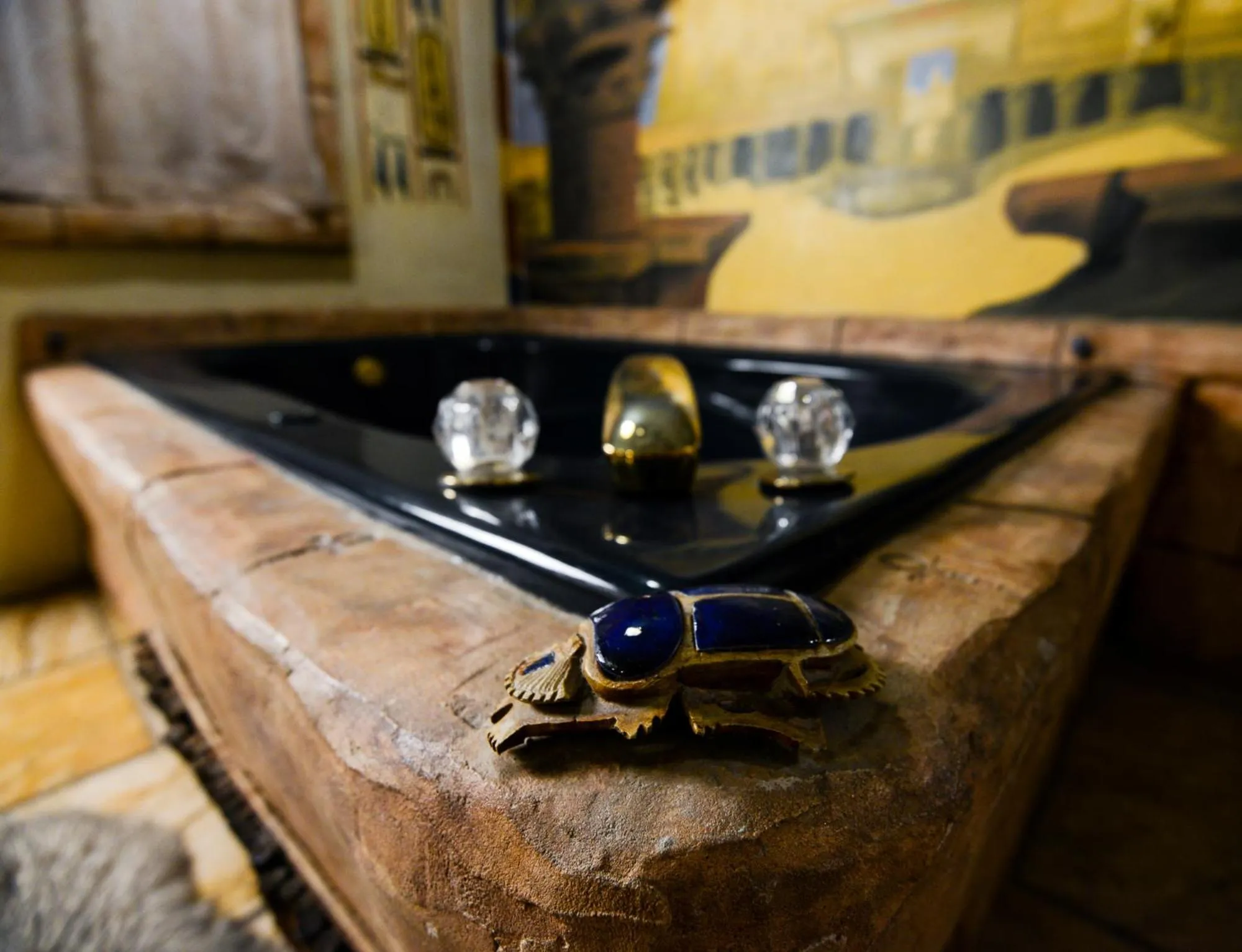 Decorative detail in Castle Wood Theme Cottages- COUPLES ONLY