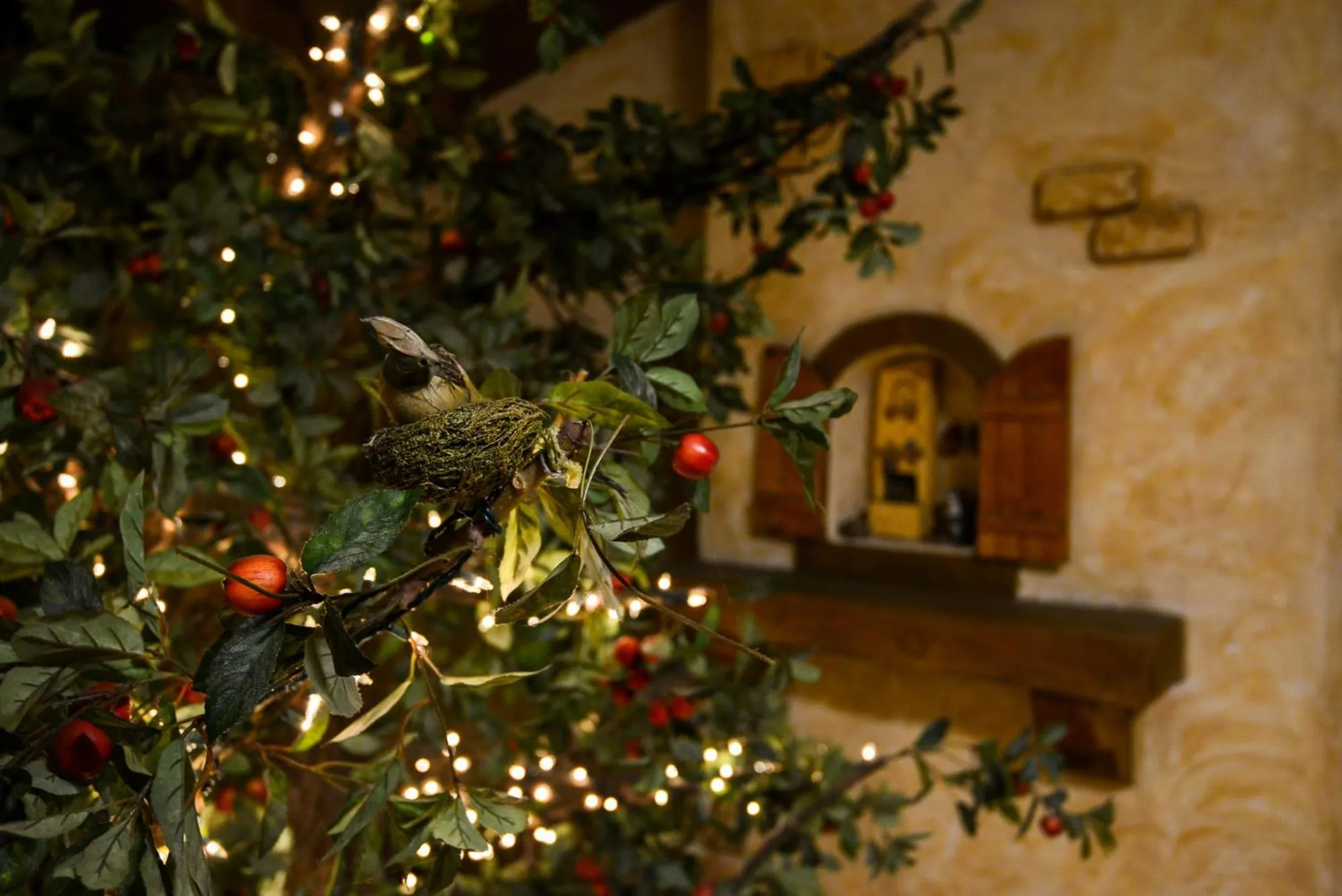 Decorative detail in Castle Wood Theme Cottages- COUPLES ONLY