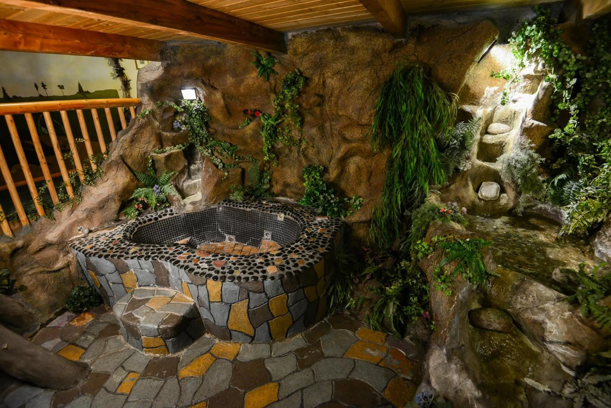 Bath in Castle Wood Theme Cottages- COUPLES ONLY