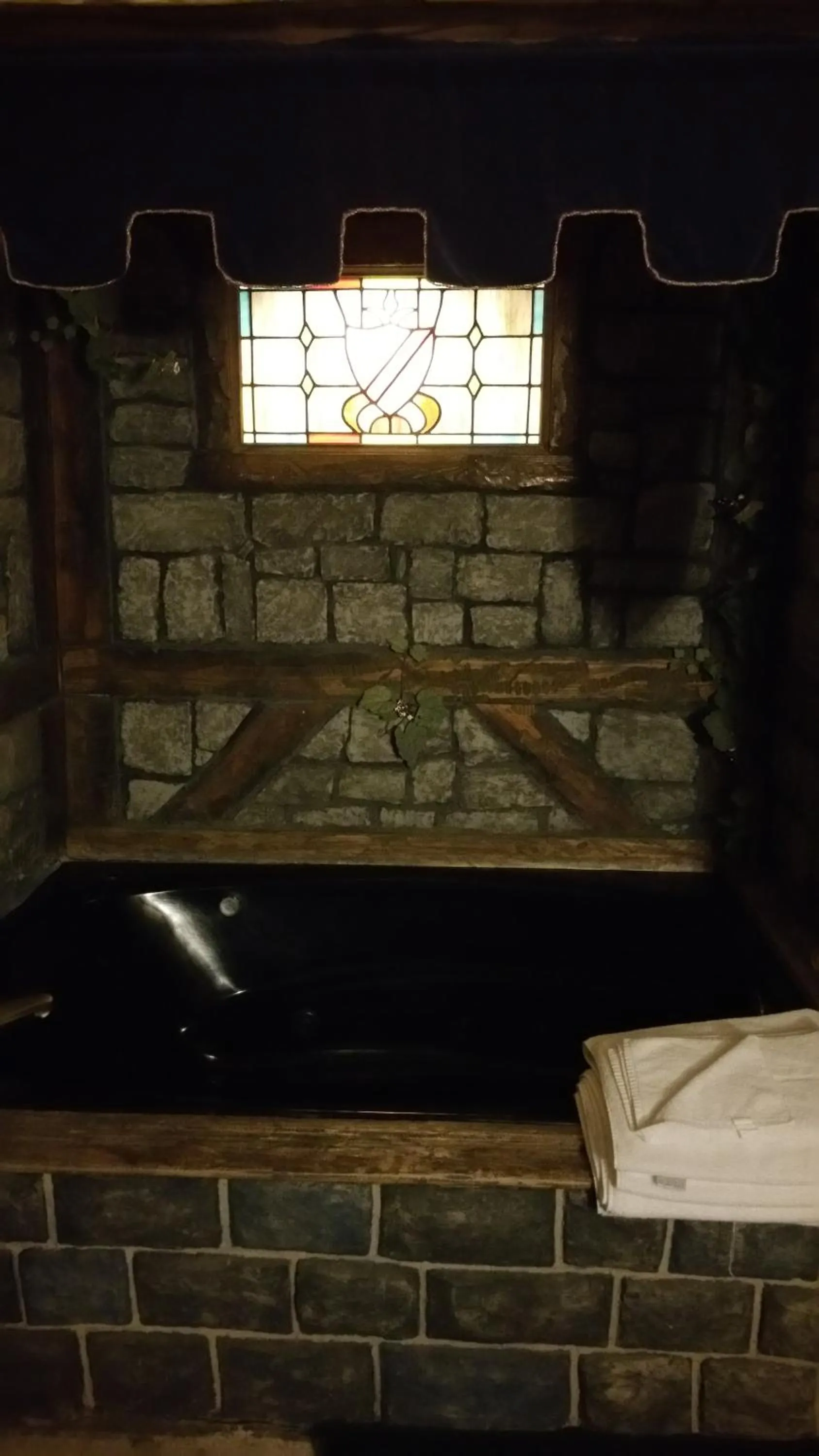 Hot Tub in Castle Wood Theme Cottages- COUPLES ONLY