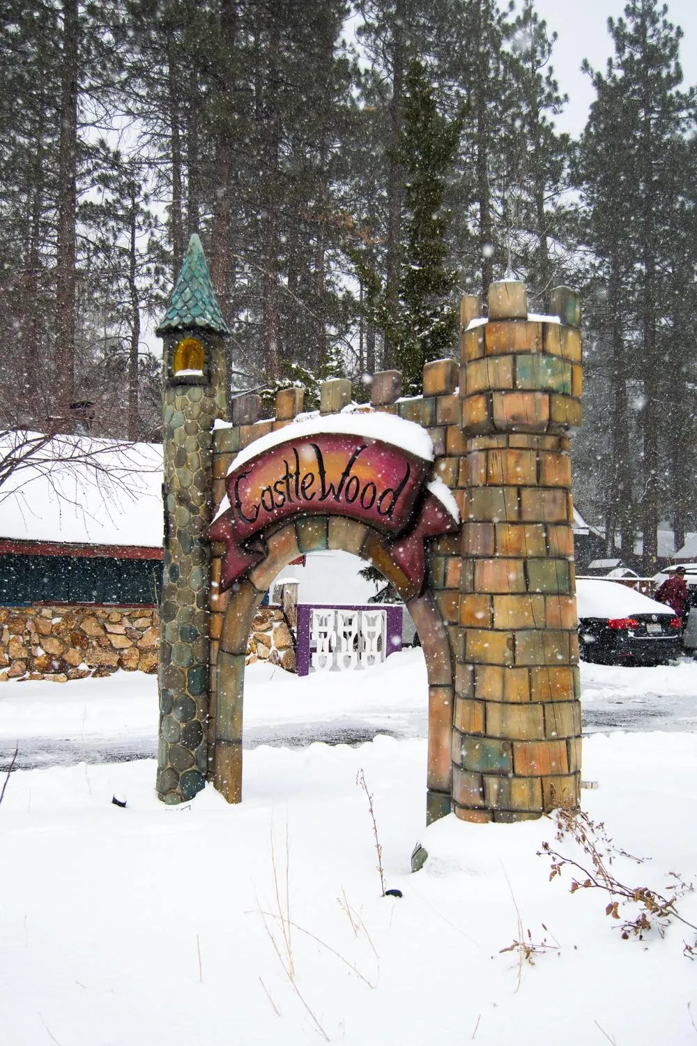 Property logo or sign in Castle Wood Theme Cottages- COUPLES ONLY