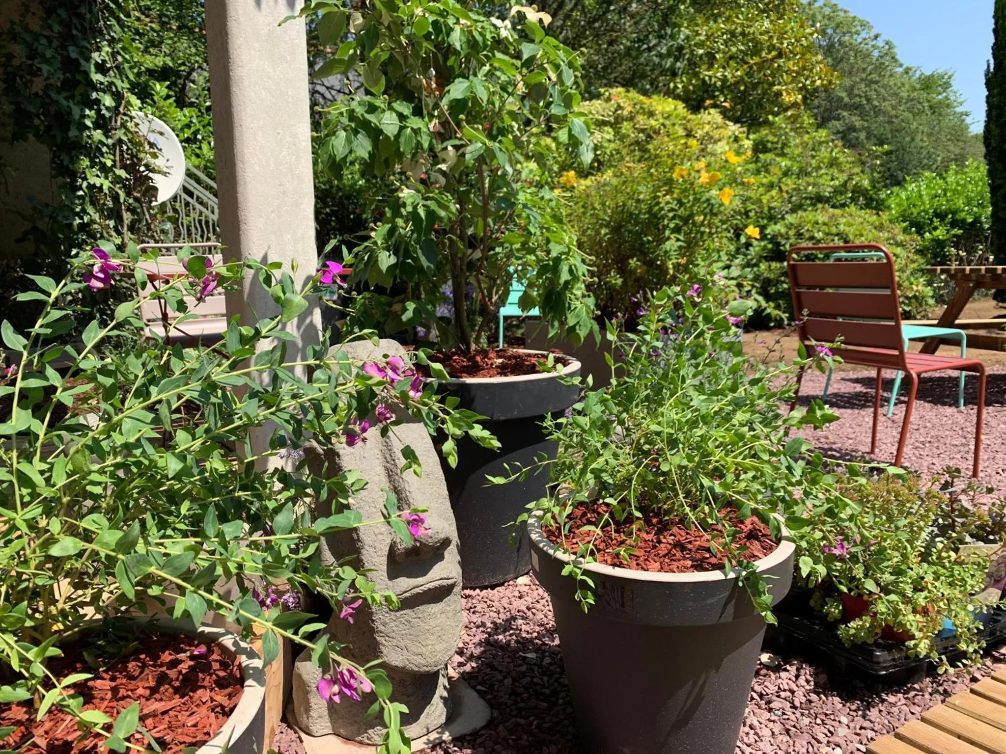 Patio in La maison des Légendes