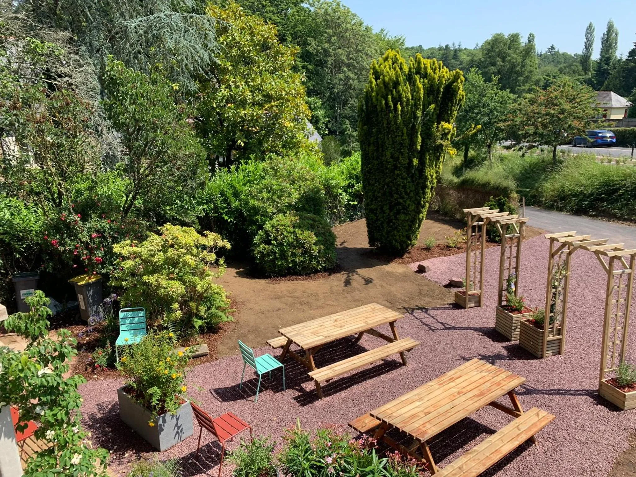Garden in La maison des Légendes