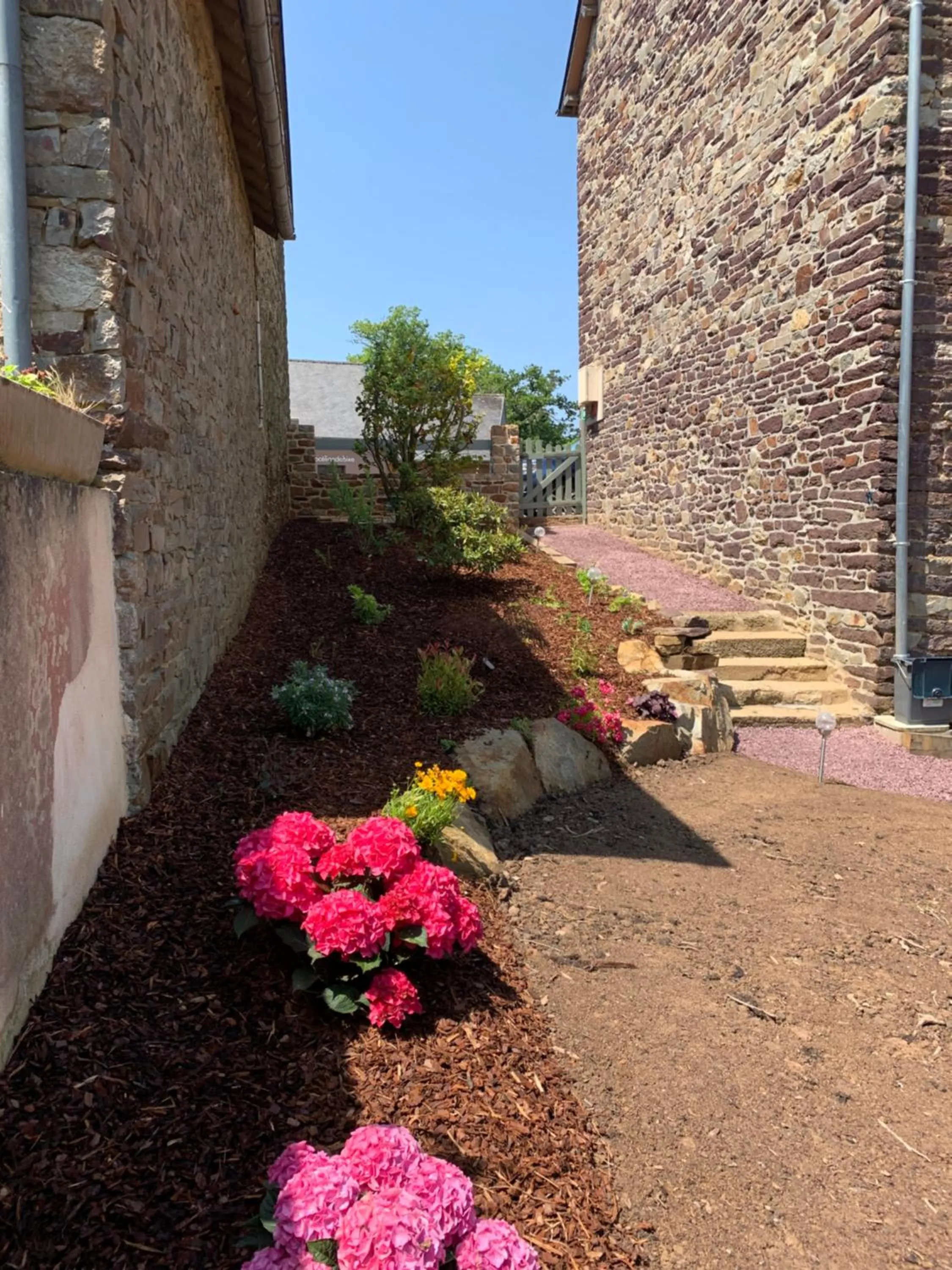 Garden in La maison des Légendes