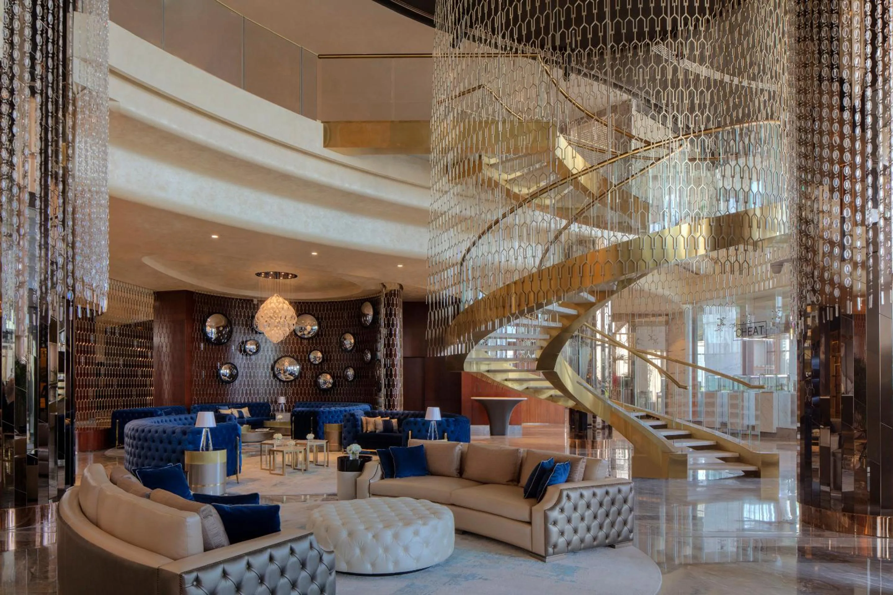 Lobby or reception in Paramount Hotel Dubai