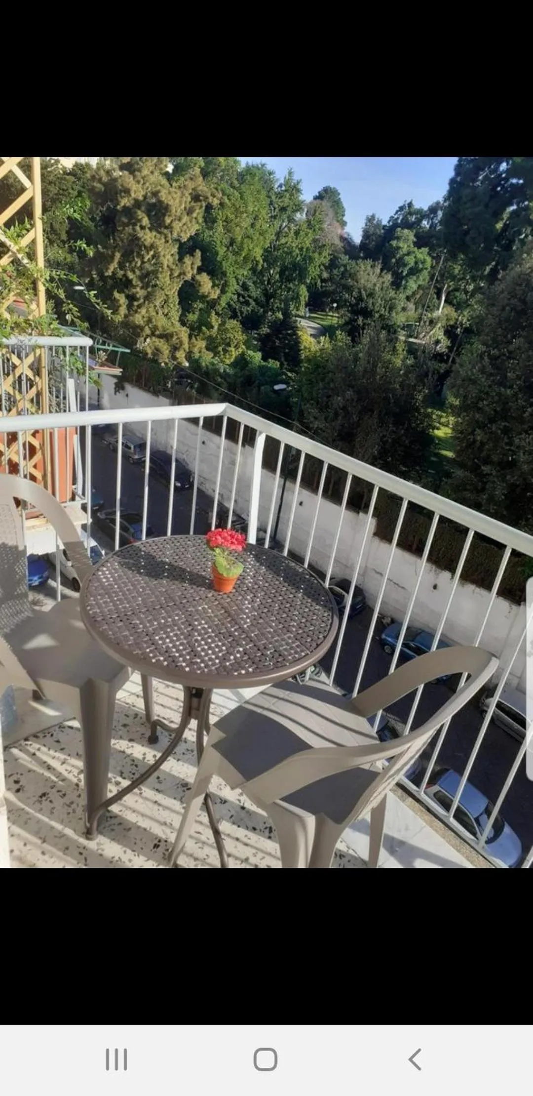 Balcony/Terrace in B&B Rosy