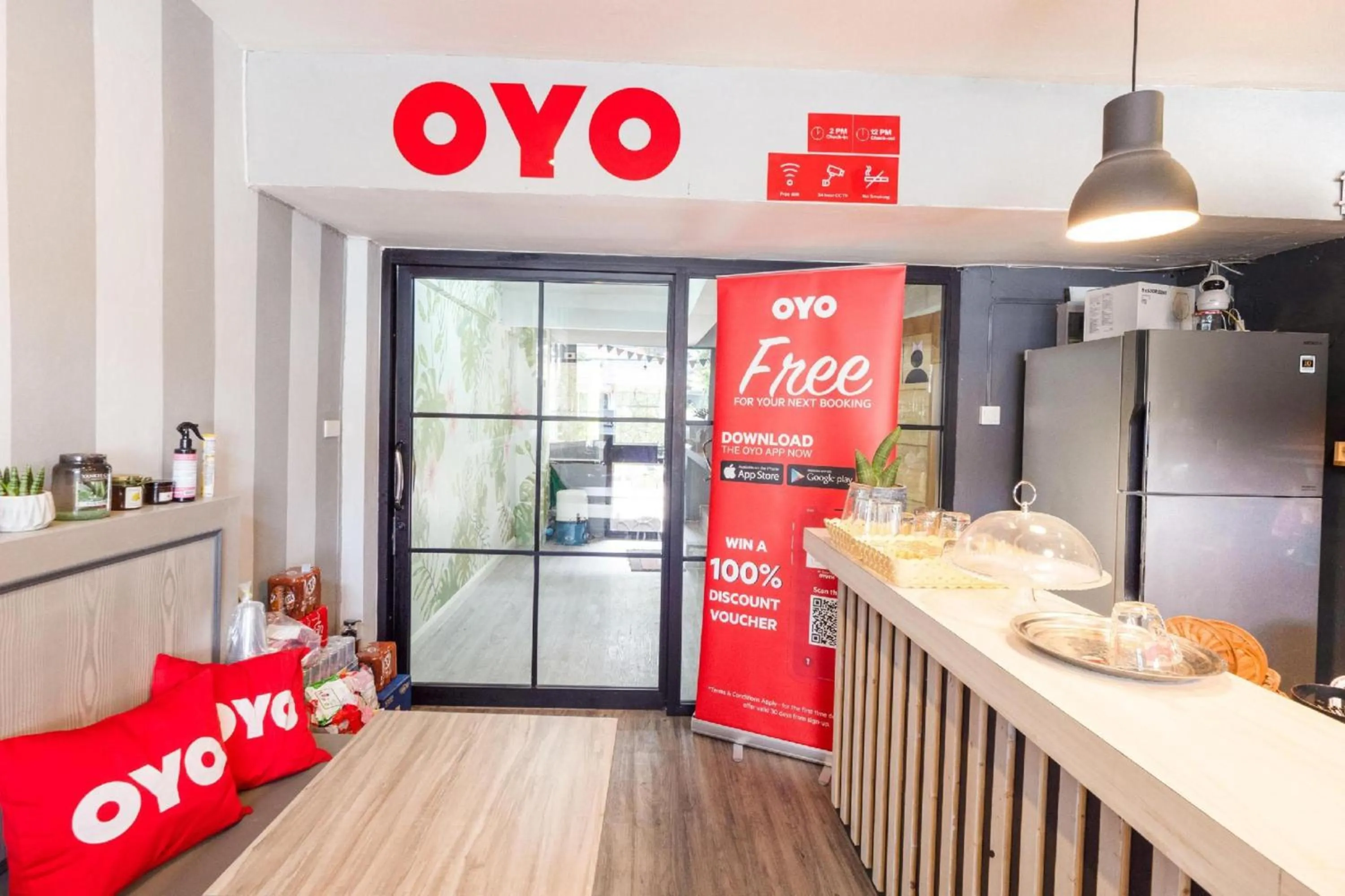 Lobby or reception in Bossa House Hostel & Cafe