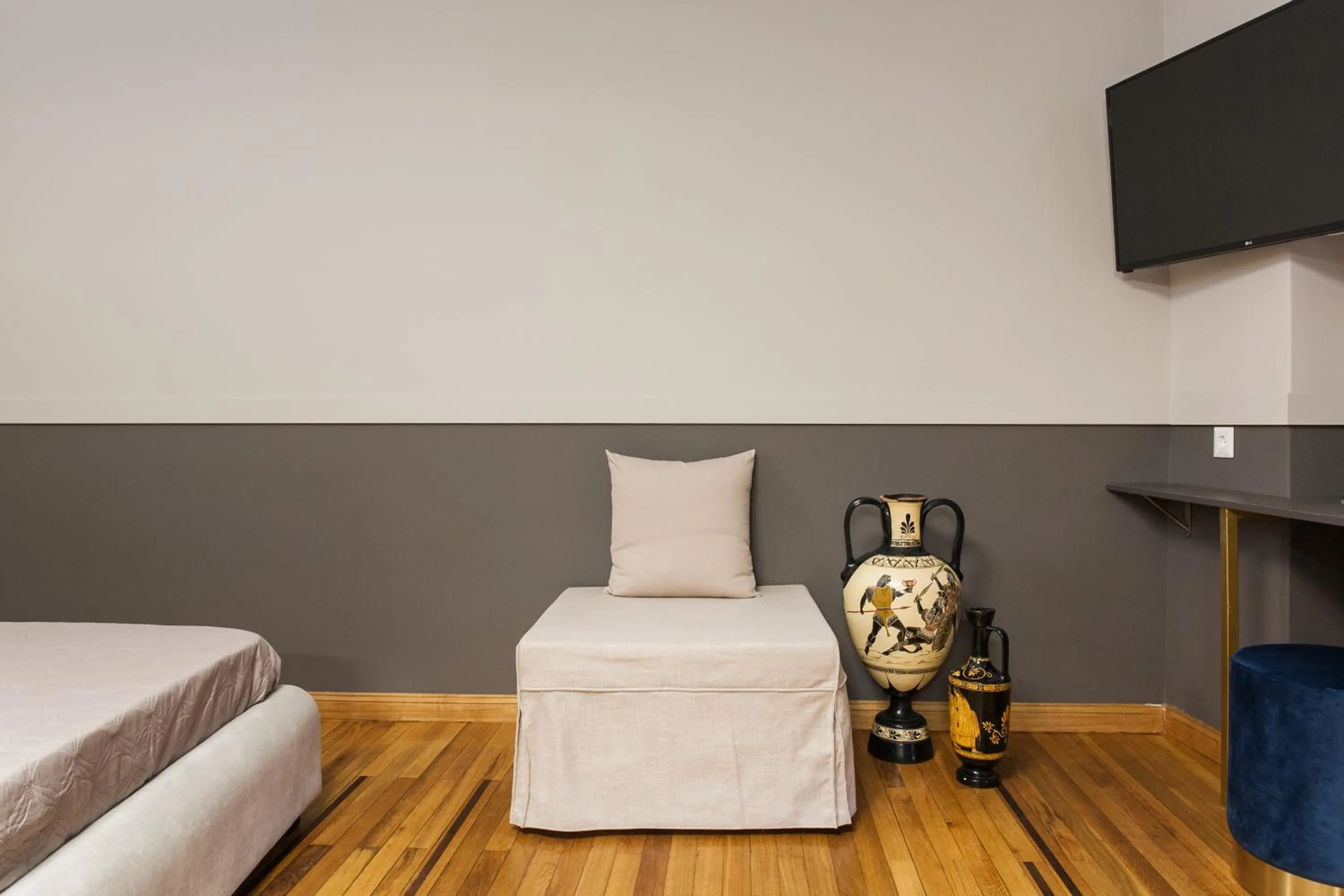 Decorative detail in Step One | Luxury Suites right in the heart of Acropolis next to metro station