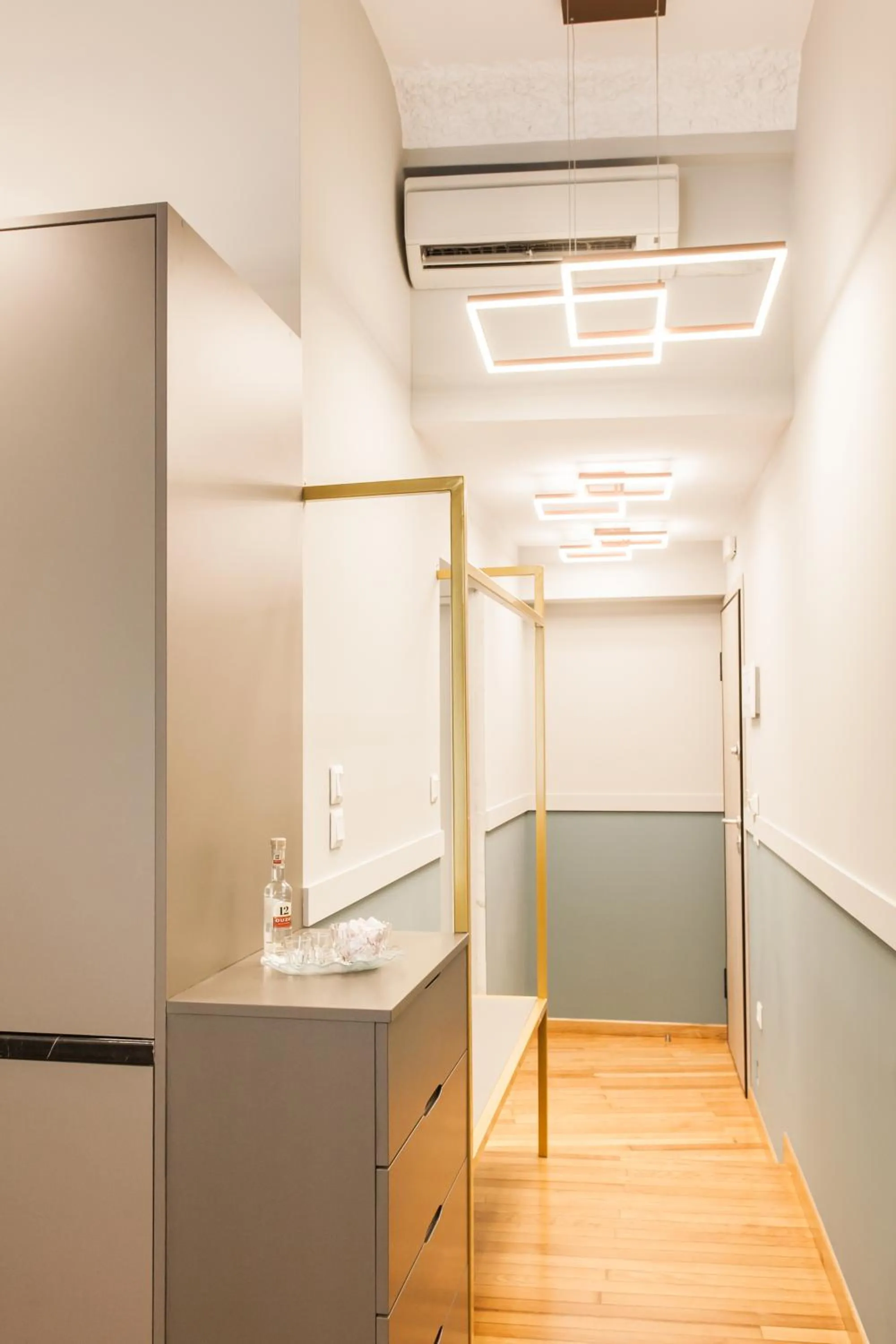 Kitchen or kitchenette in Step One | Luxury Suites right in the heart of Acropolis next to metro station