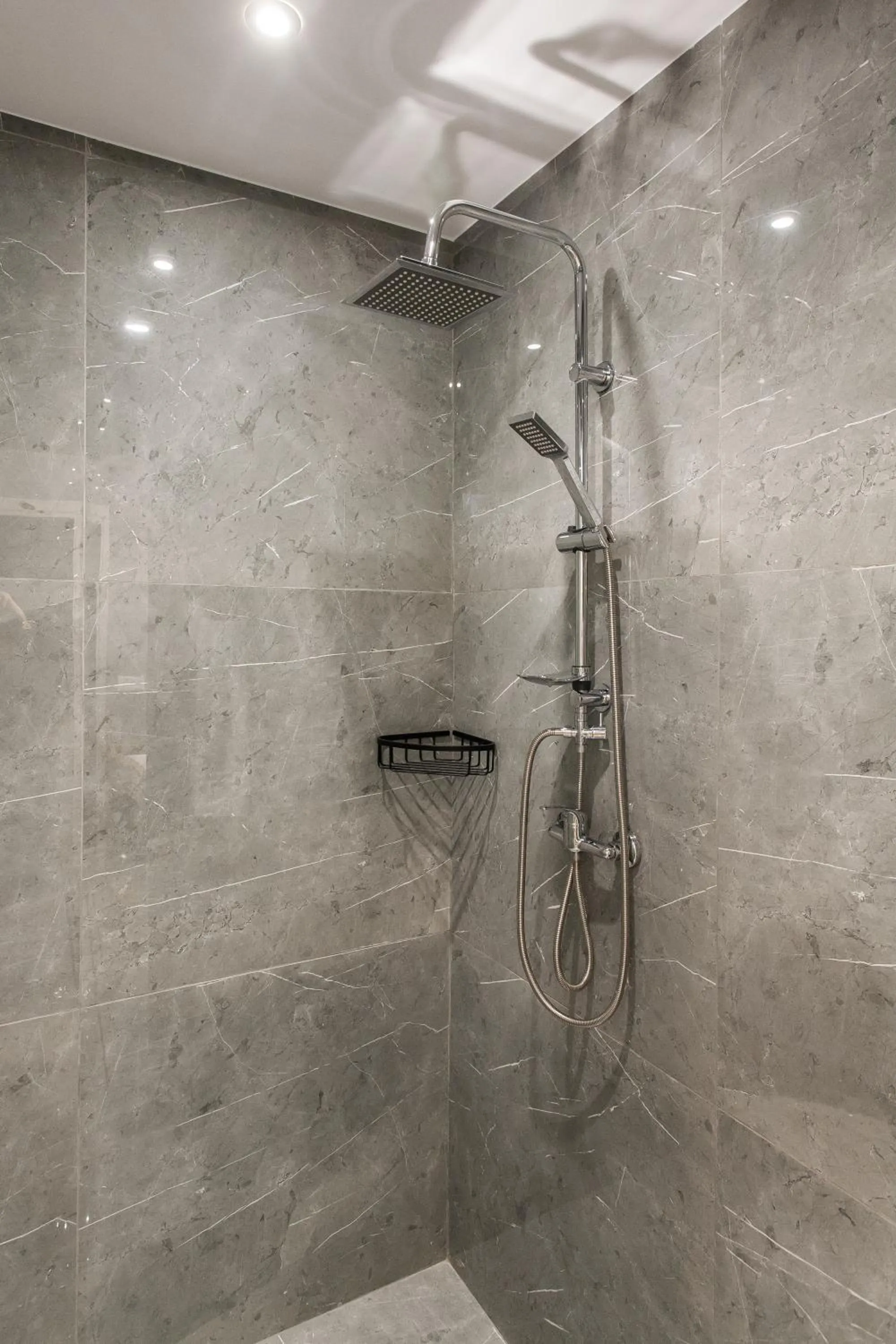 Shower in Step One | Luxury Suites right in the heart of Acropolis next to metro station