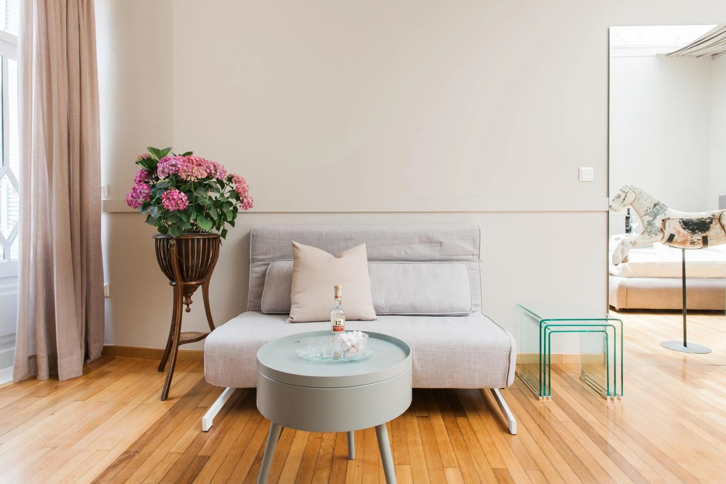 Summer, Bed in Step One | Luxury Suites right in the heart of Acropolis next to metro station