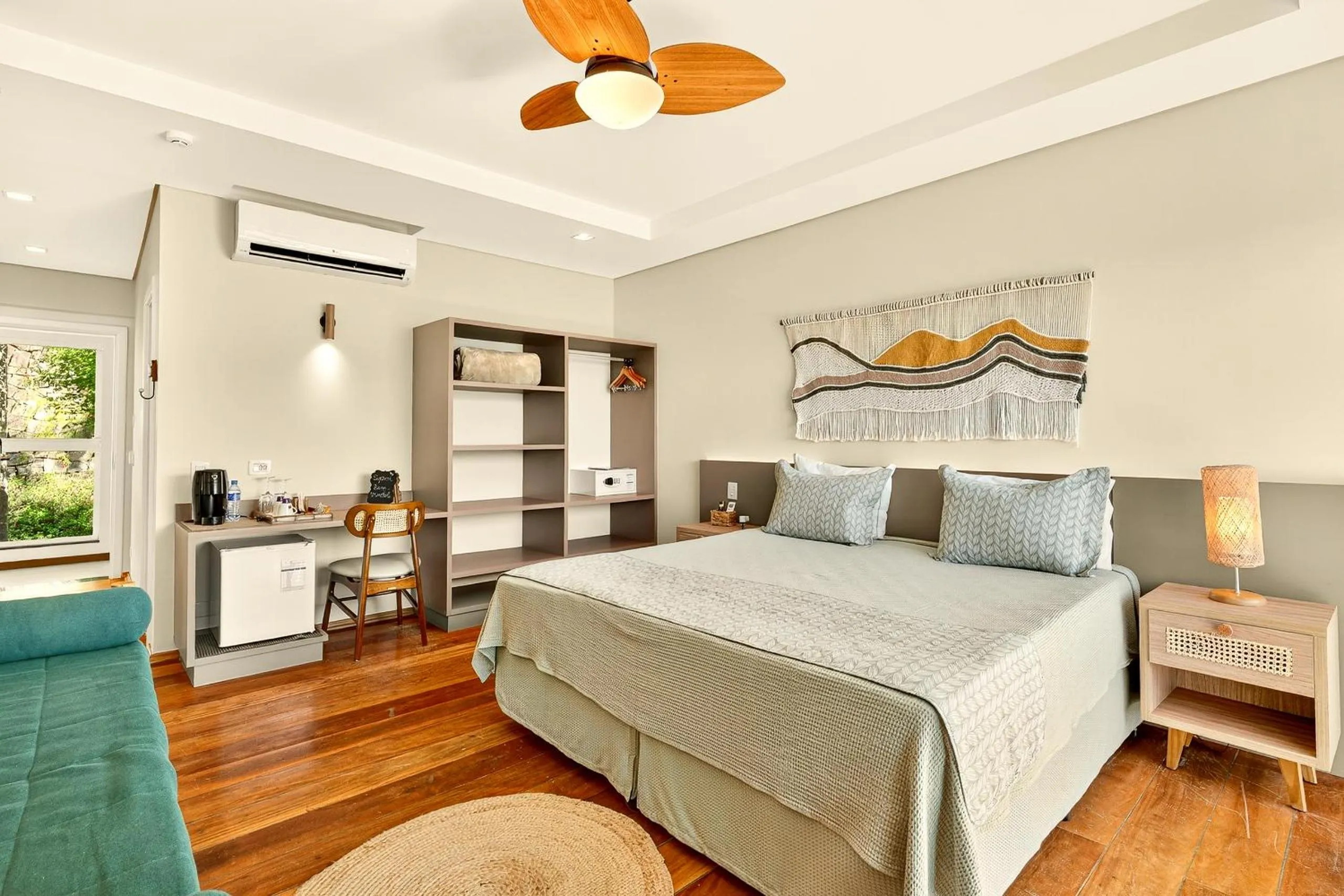 Bed in Hotel Velas do Engenho