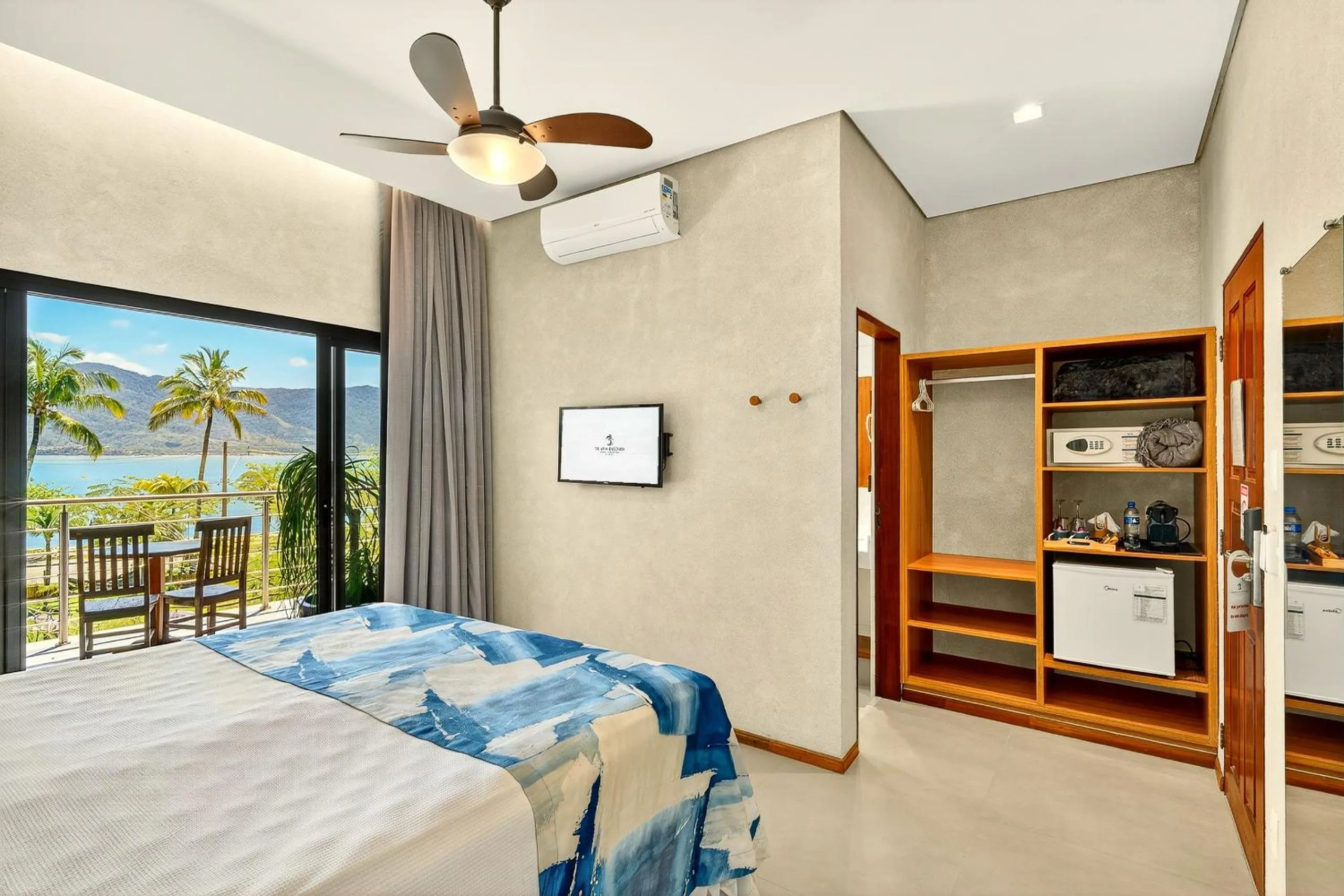 Bed in Hotel Velas do Engenho